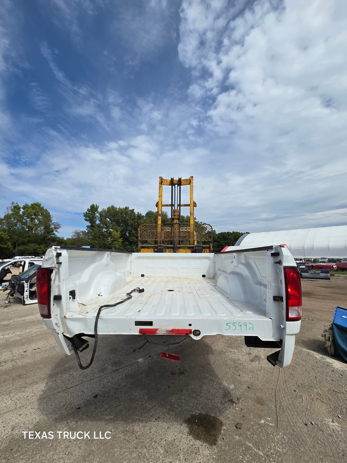 2009-2018 Dodge Ram 3500 4500 4th Gen 8' Dually Truck Passenger Side Bedside - White
