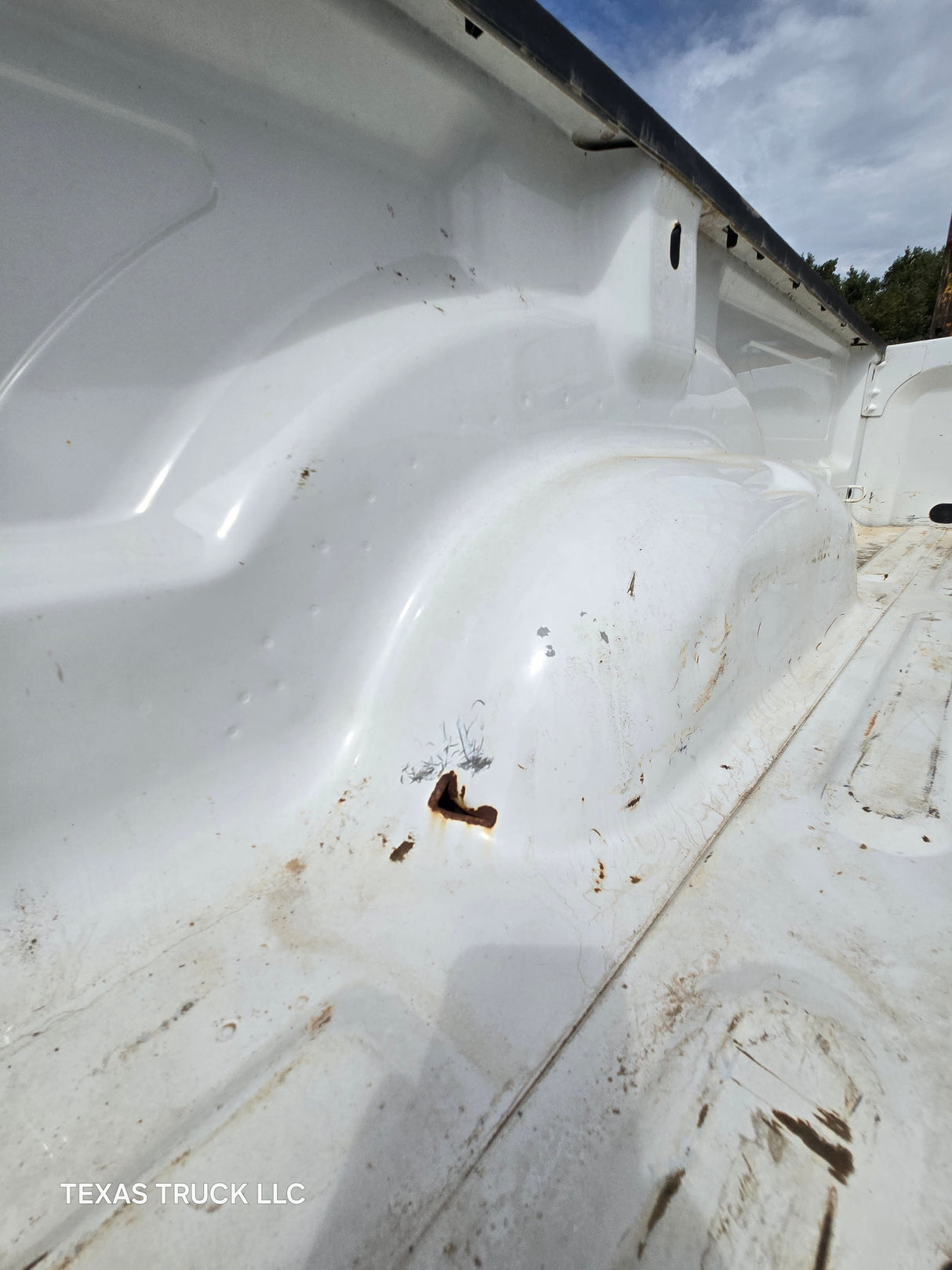 2009-2018 Dodge Ram 3500 4500 4th Gen 8' Dually Truck Passenger Side Bedside - White