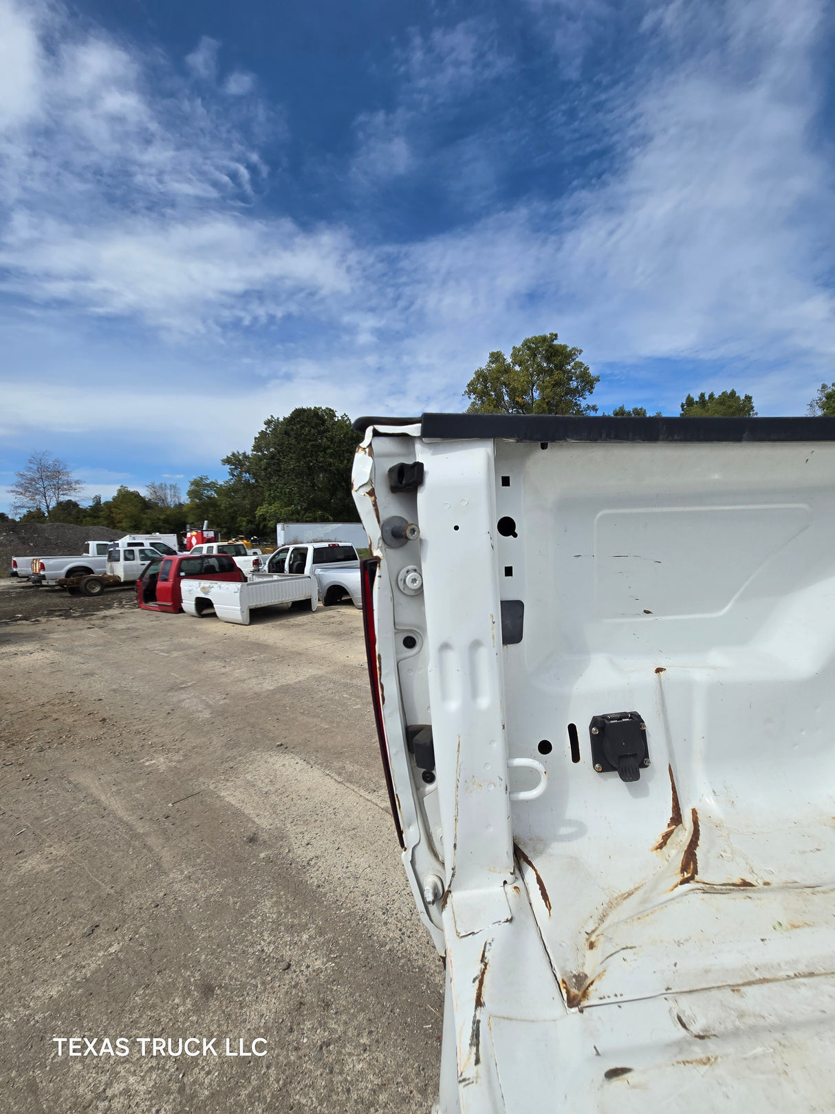 2009-2018 Dodge Ram 3500 4500 4th Gen 8' Dually Truck Passenger Side Bedside - White