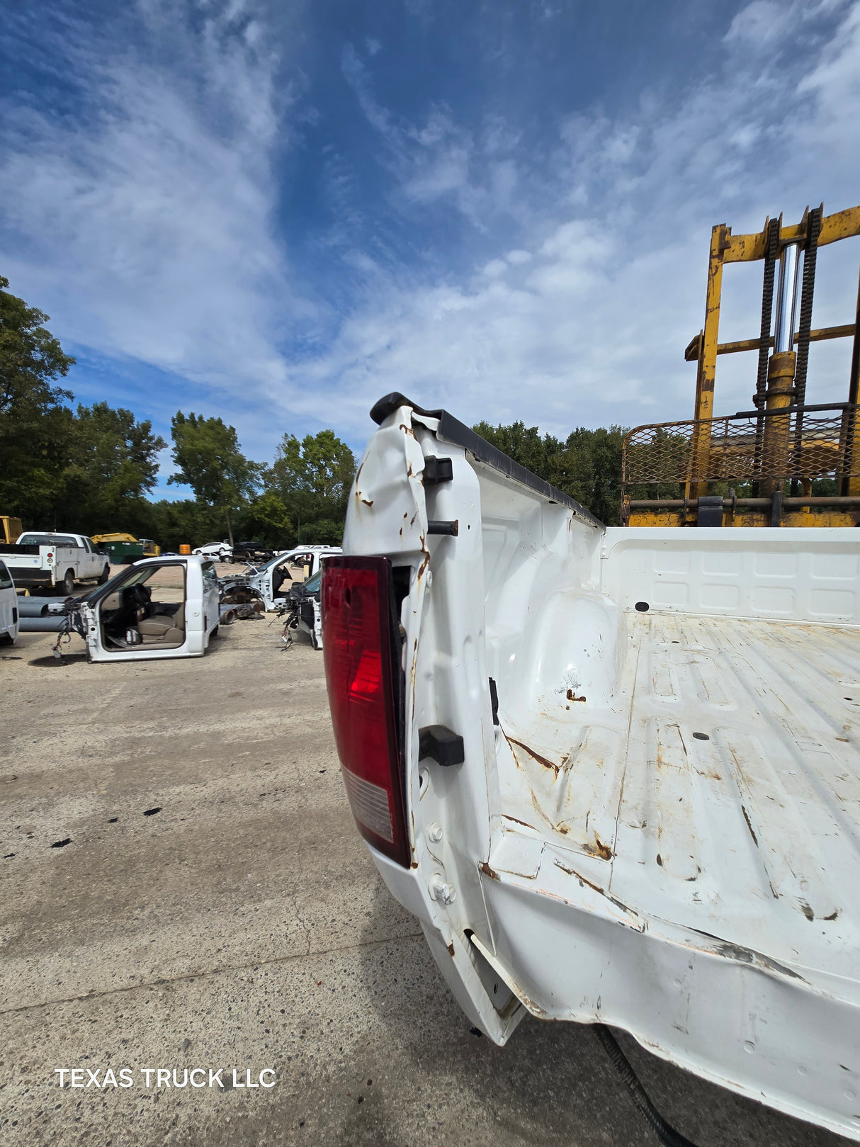 2009-2018 Dodge Ram 3500 4500 4th Gen 8' Dually Truck Passenger Side Bedside - White