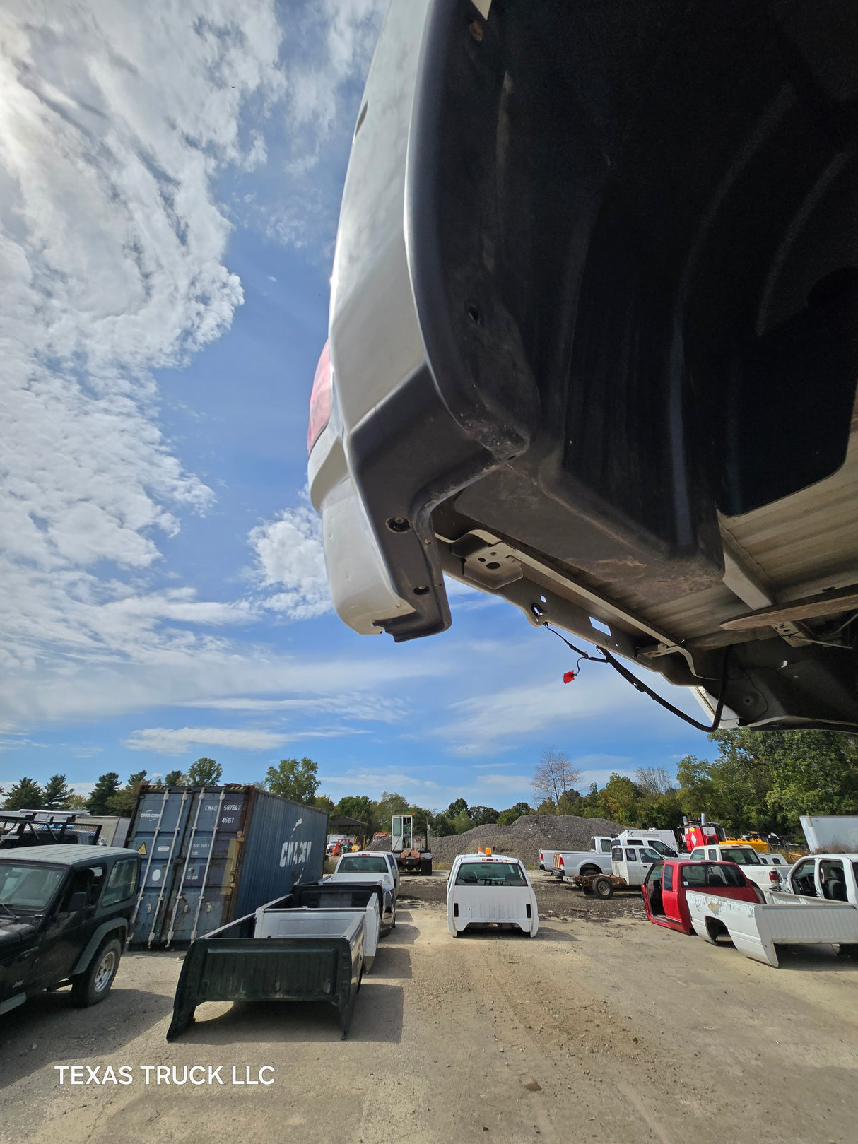 2009-2018 Dodge Ram 3500 4500 4th Gen 8' Dually Truck Passenger Side Bedside - White