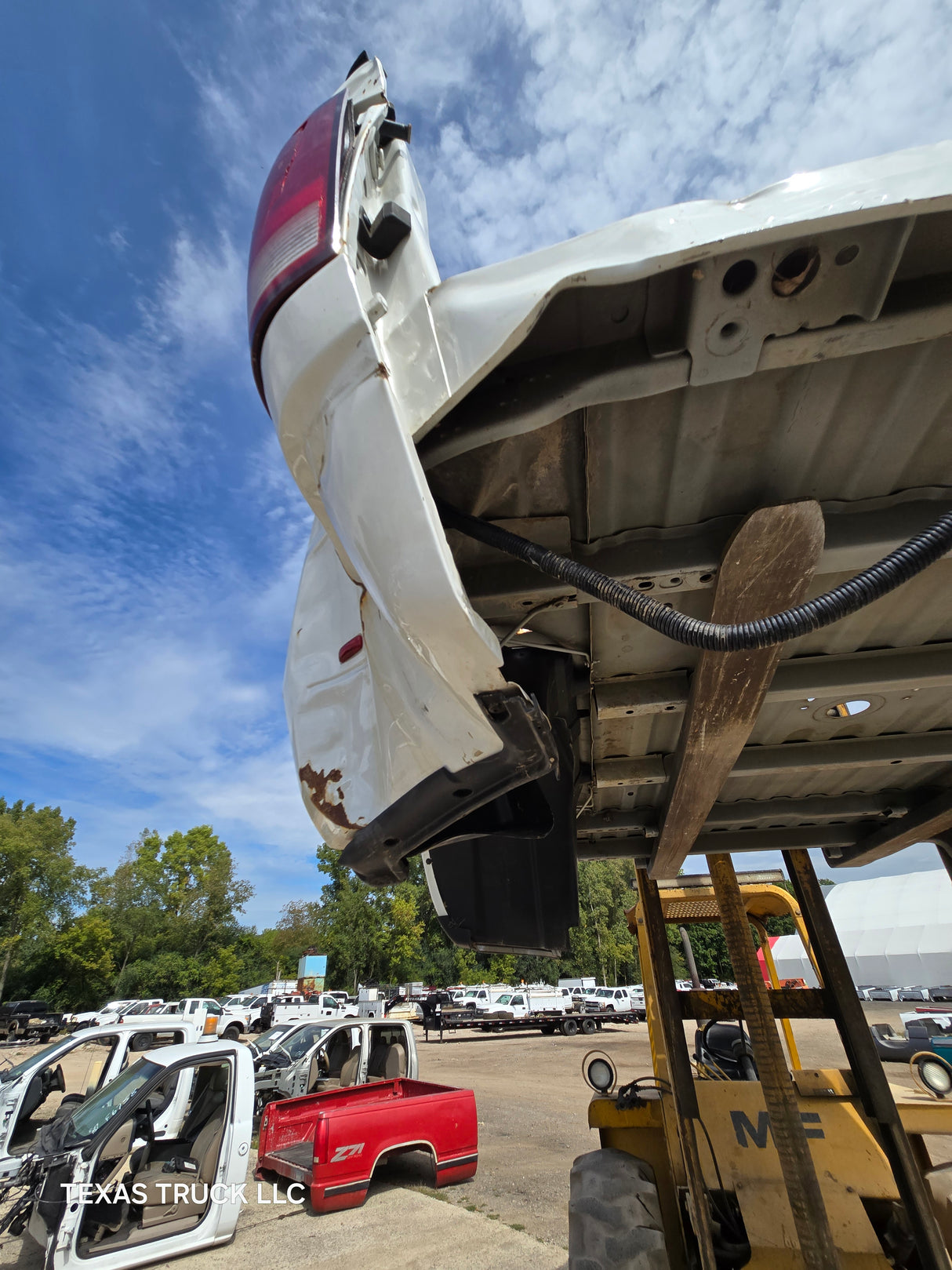 2009-2018 Dodge Ram 3500 4500 4th Gen 8' Dually Truck Passenger Side Bedside - White