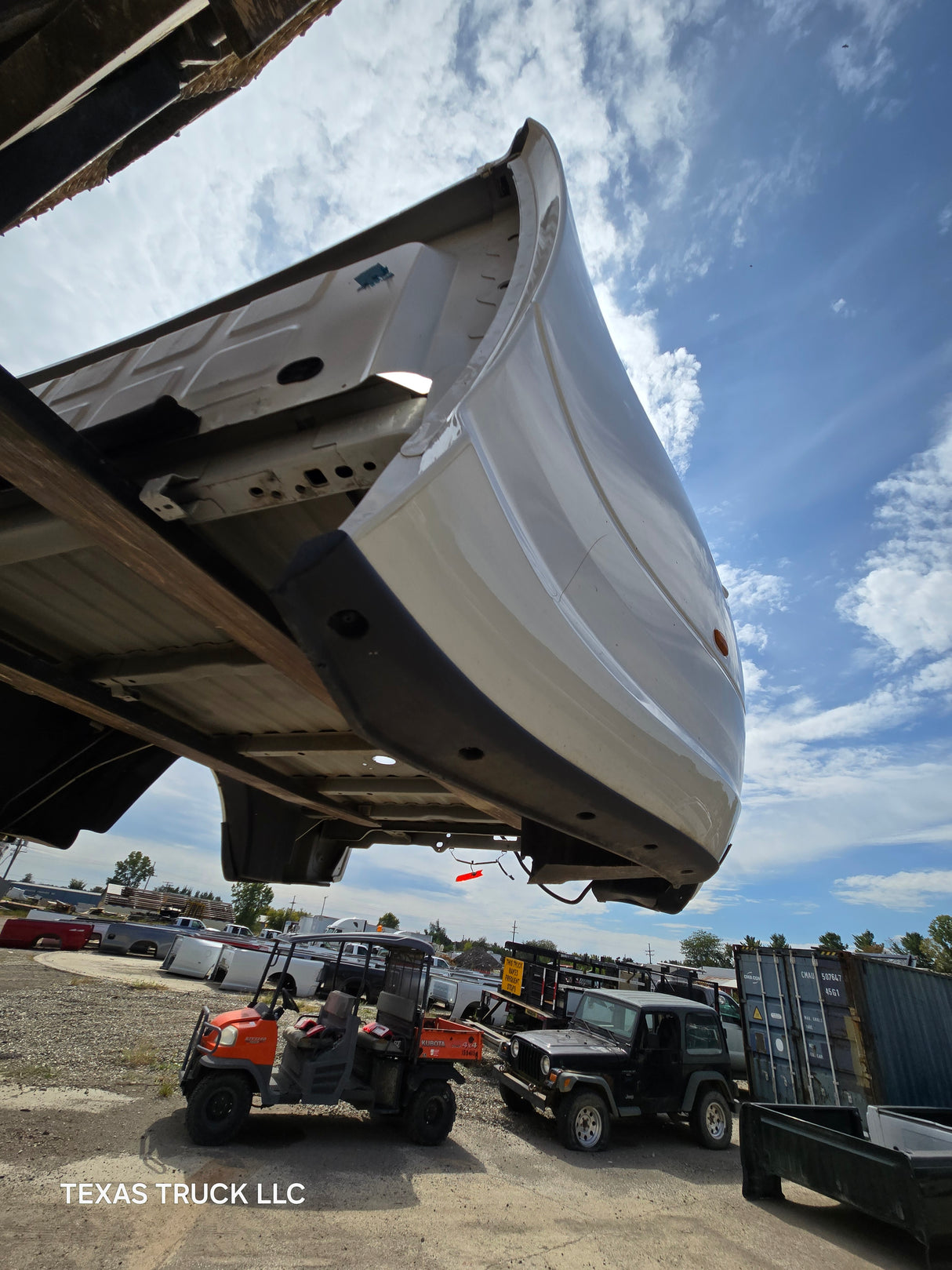 2009-2018 Dodge Ram 3500 4500 4th Gen 8' Dually Truck Passenger Side Bedside - White