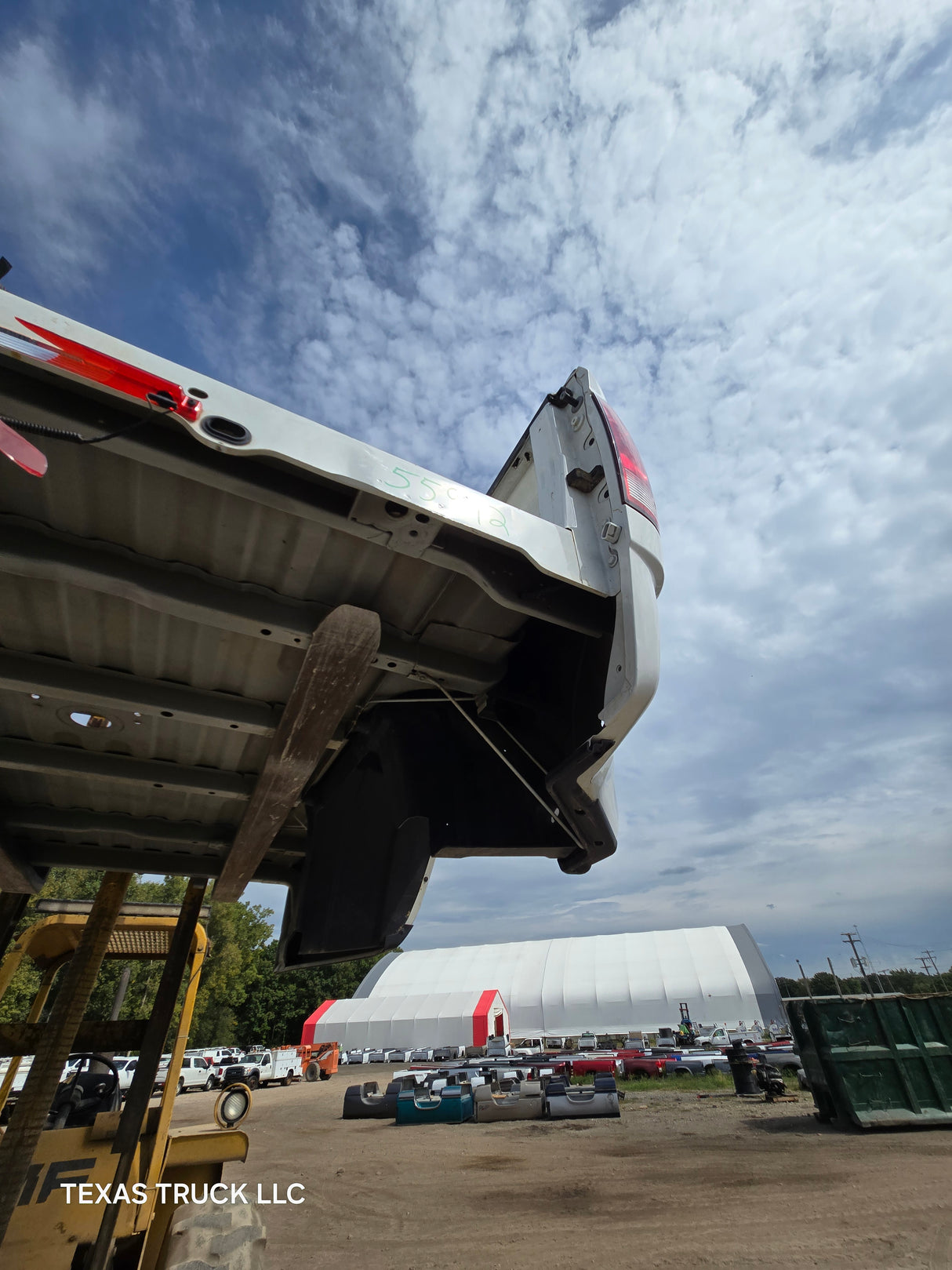 2009-2018 Dodge Ram 3500 4500 4th Gen 8' Dually Truck Passenger Side Bedside - White