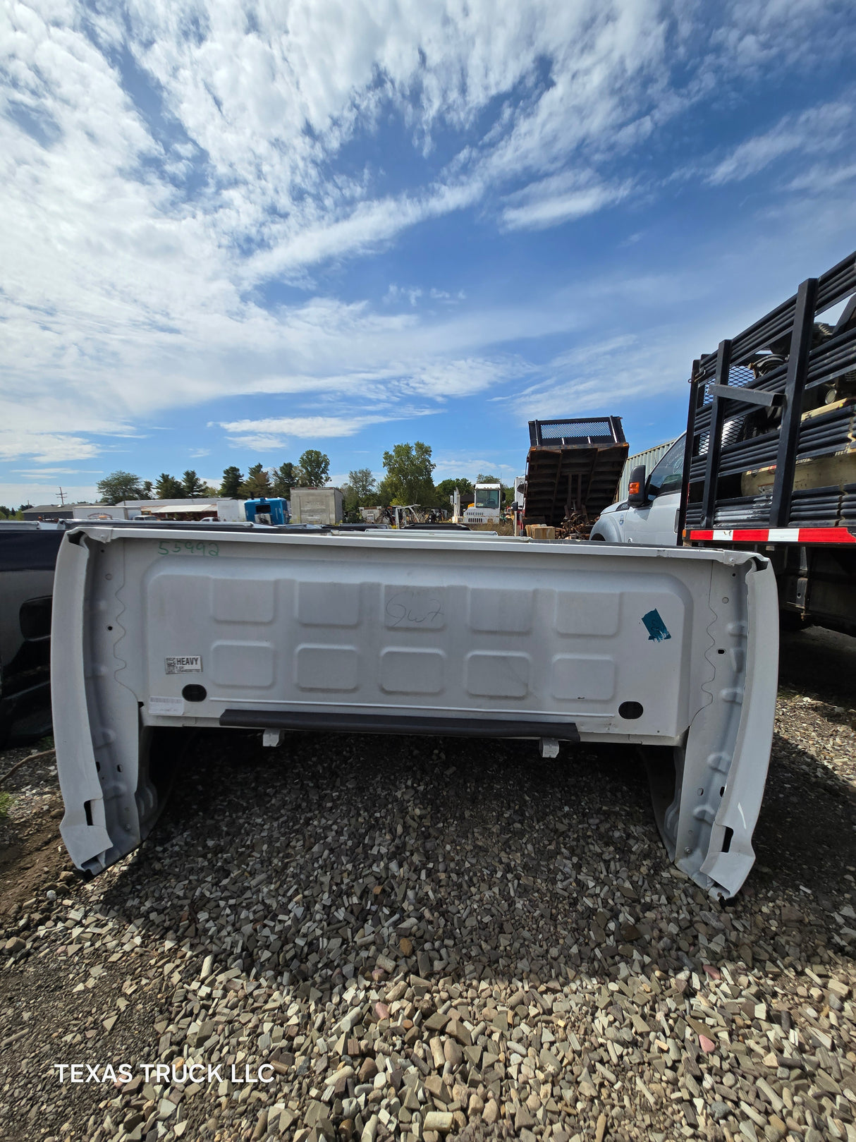 2009-2018 Dodge Ram 3500 4500 4th Gen 8' Dually Truck Passenger Side Bedside - White