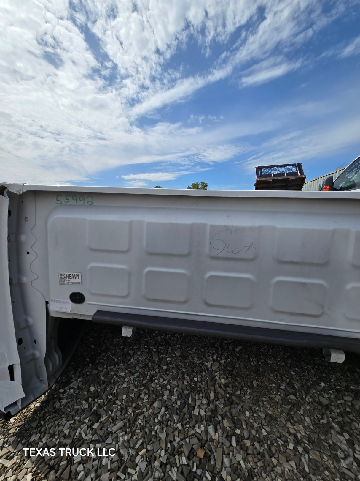 2009-2018 Dodge Ram 3500 4500 4th Gen 8' Dually Truck Passenger Side Bedside - White