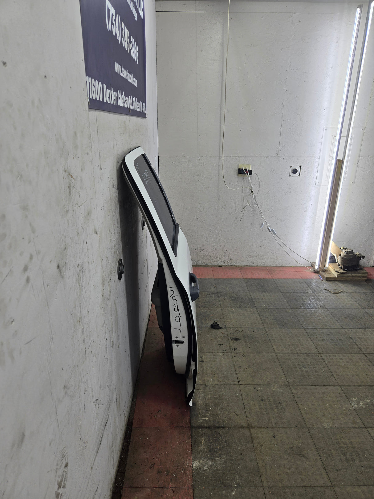 2009-2018 Dodge Ram 4th Gen Passenger Side Rear Quad Cab Door 1500 2500 3500 4500 5500 - White