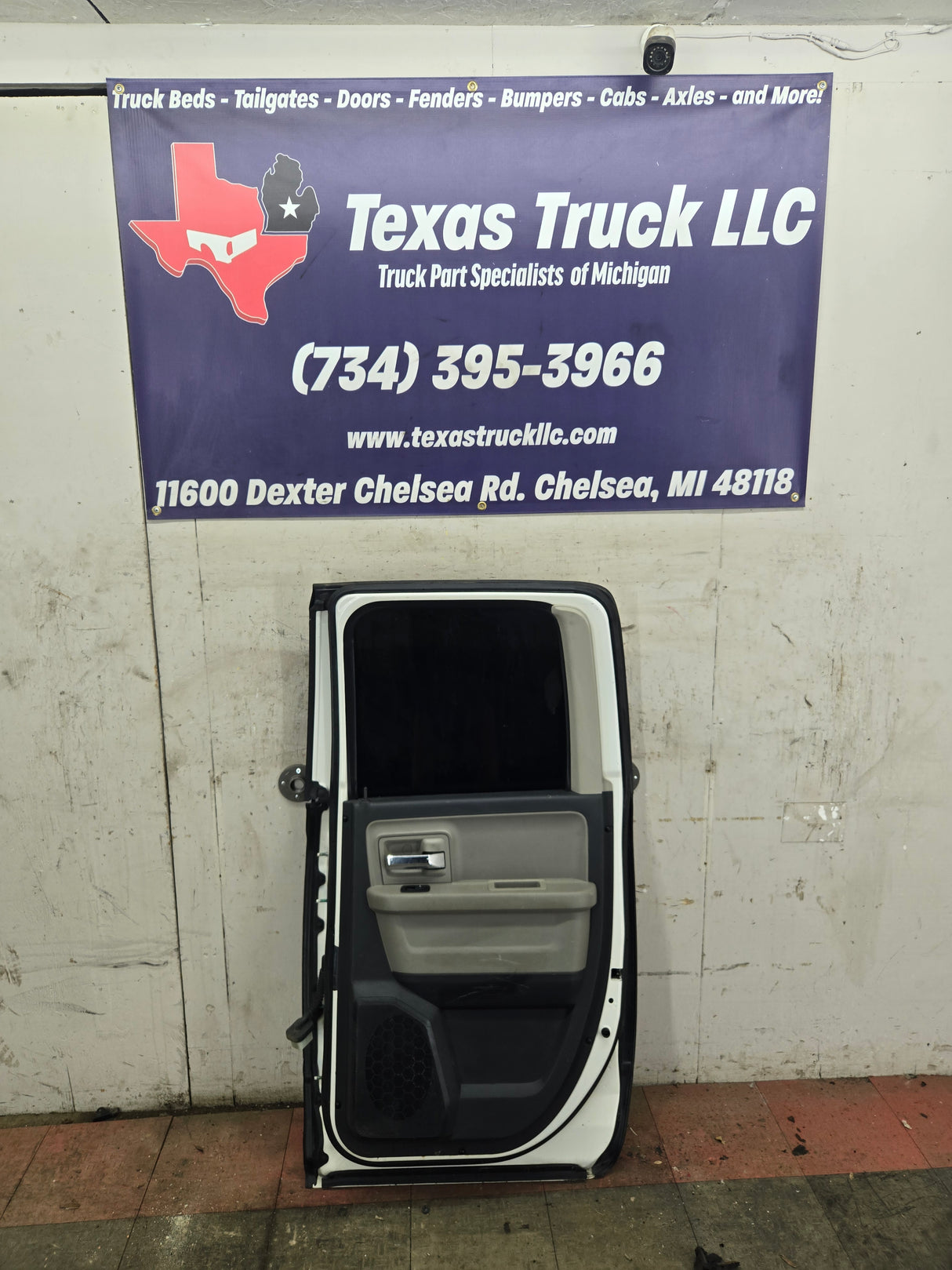 2009-2018 Dodge Ram 4th Gen Passenger Side Rear Quad Cab Door 1500 2500 3500 4500 5500 - White