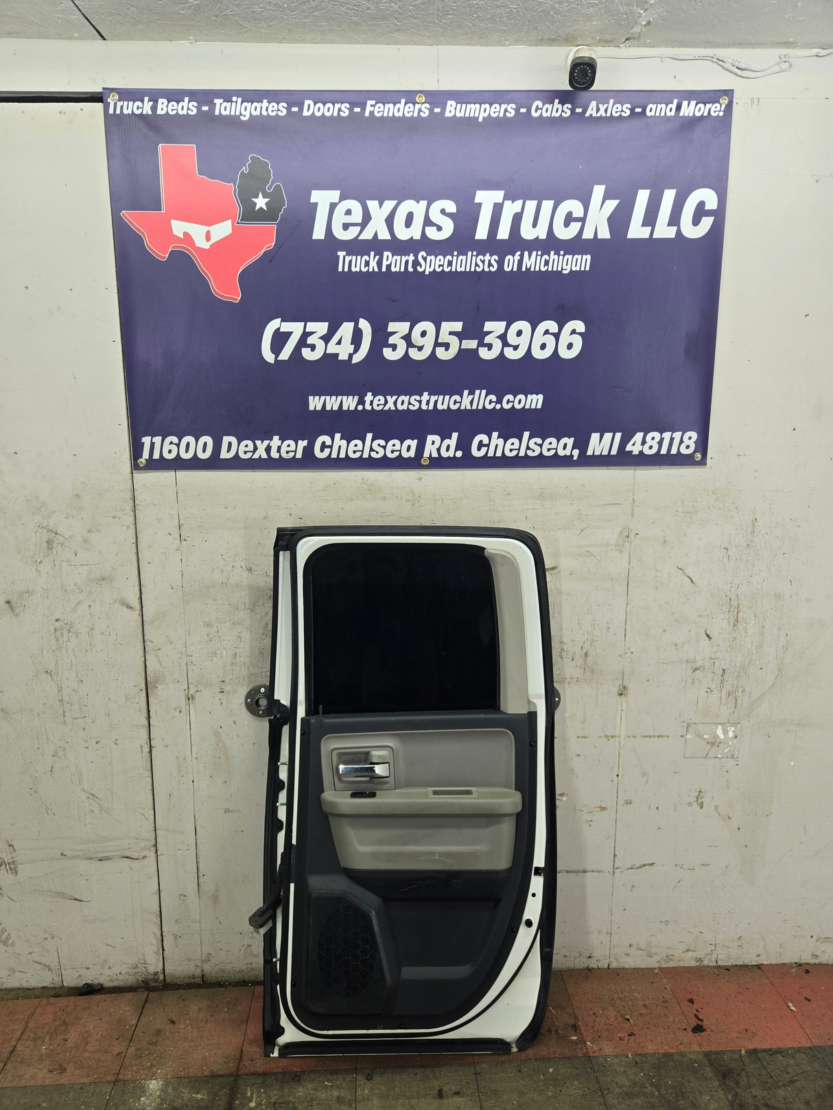 2009-2018 Dodge Ram 4th Gen Passenger Side Rear Quad Cab Door 1500 2500 3500 4500 5500 - White