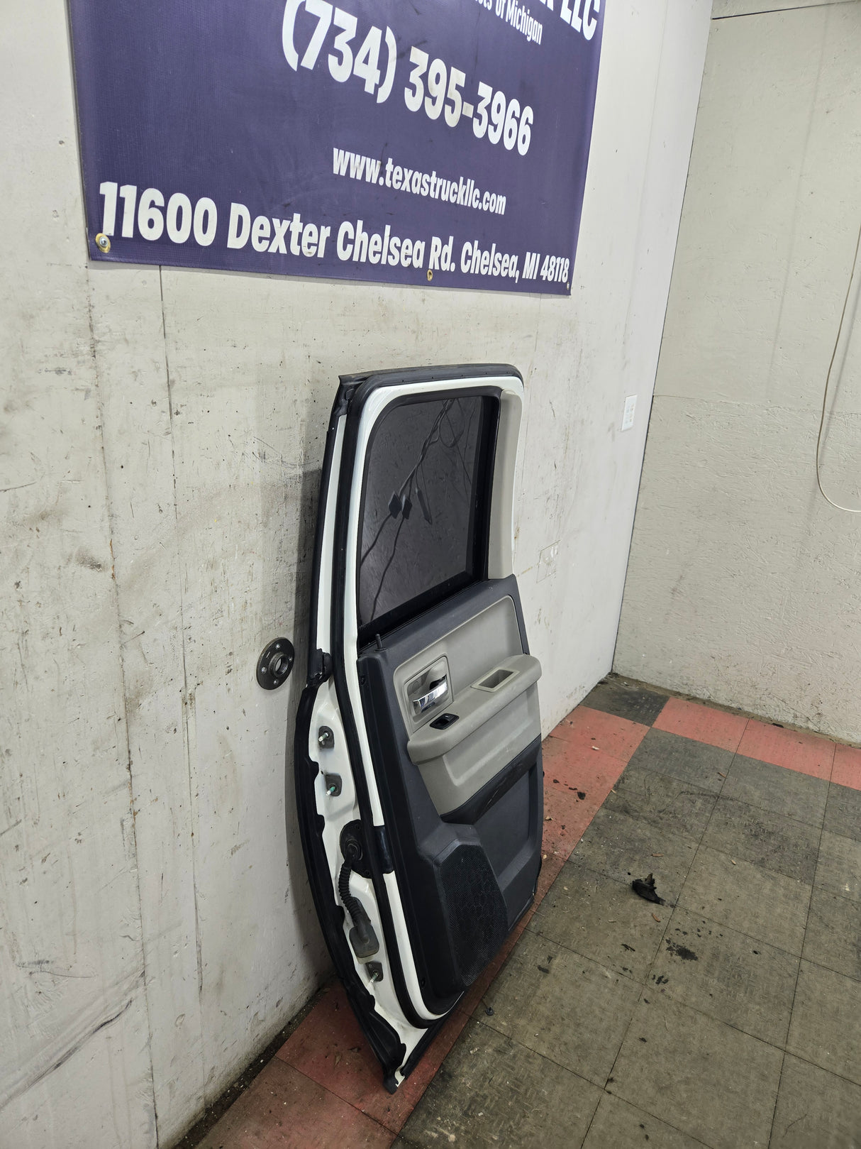 2009-2018 Dodge Ram 4th Gen Passenger Side Rear Quad Cab Door 1500 2500 3500 4500 5500 - White