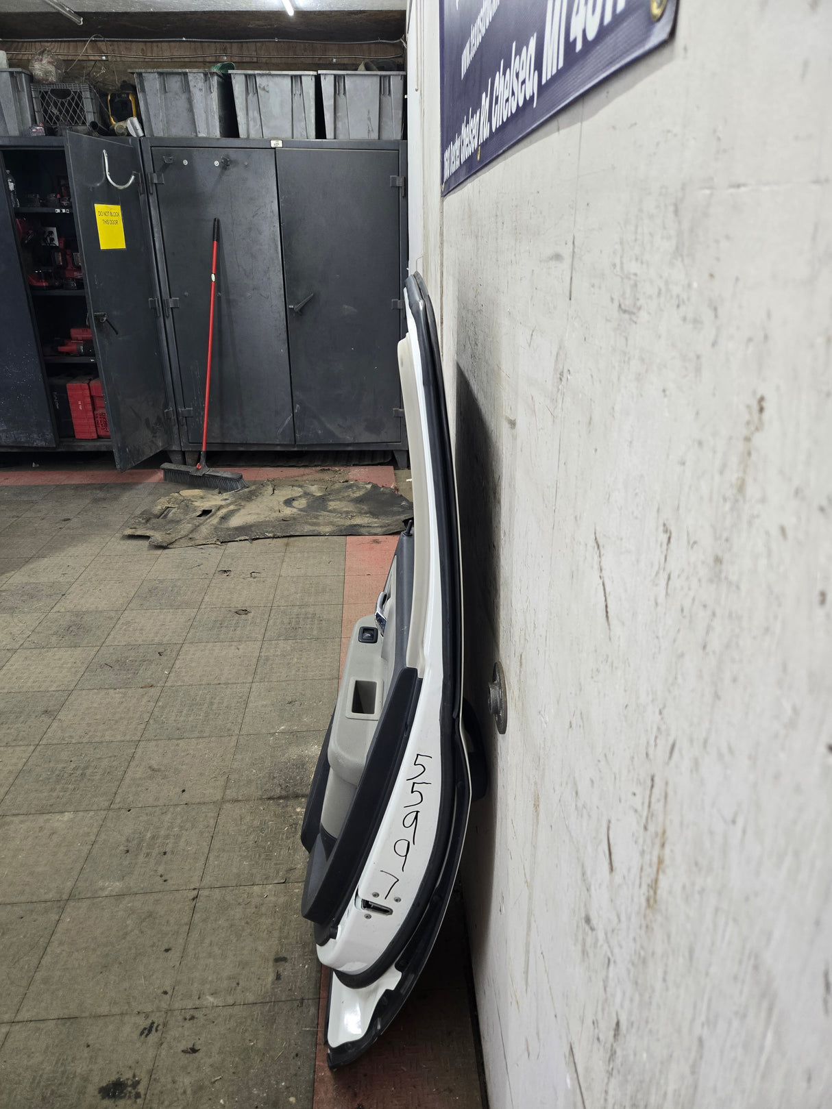 2009-2018 Dodge Ram 4th Gen Passenger Side Rear Quad Cab Door 1500 2500 3500 4500 5500 - White