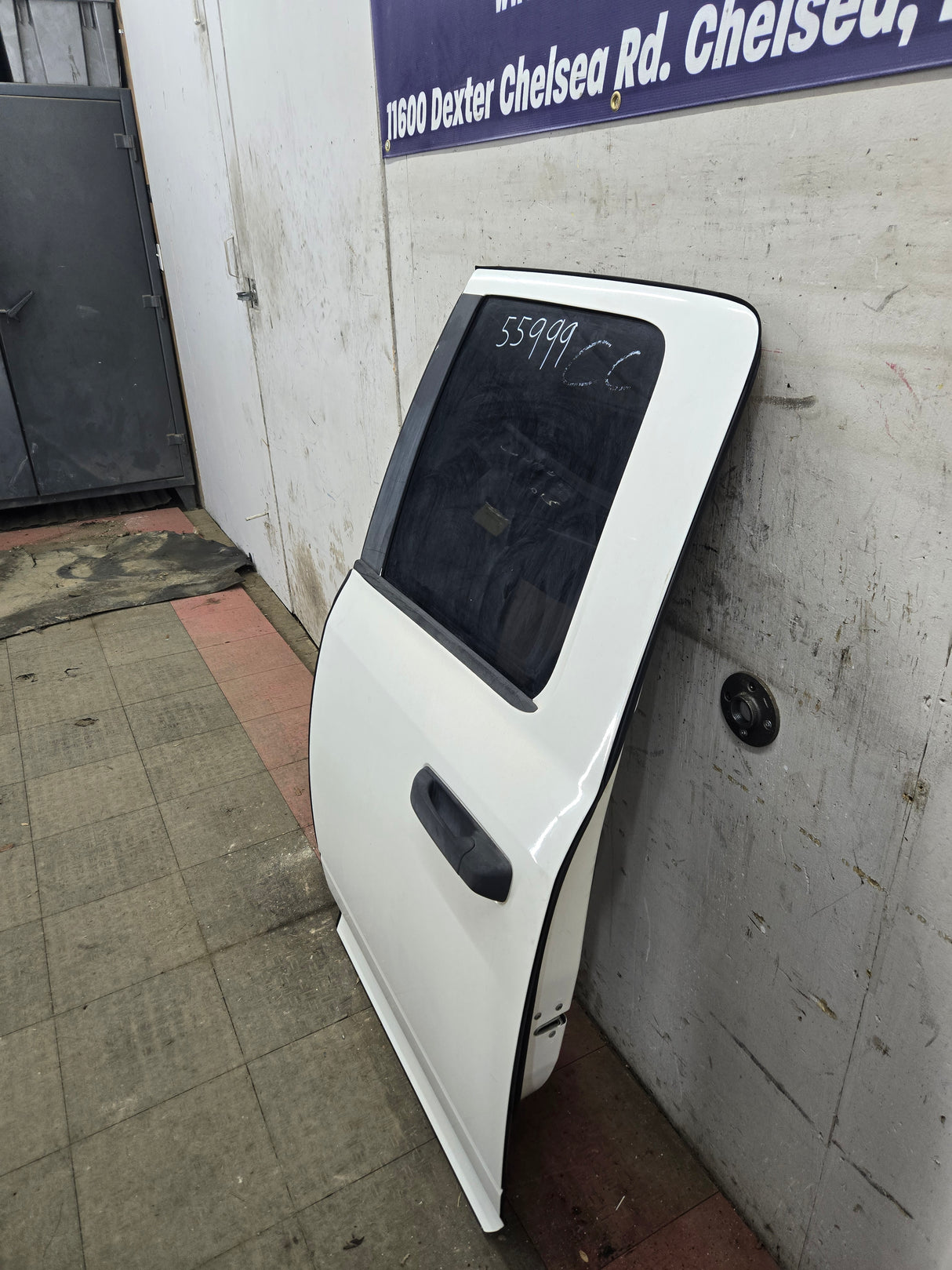 2009-2018 Dodge Ram 4th Gen Driver Rear Quad Cab Door 1500 2500 3500 - White