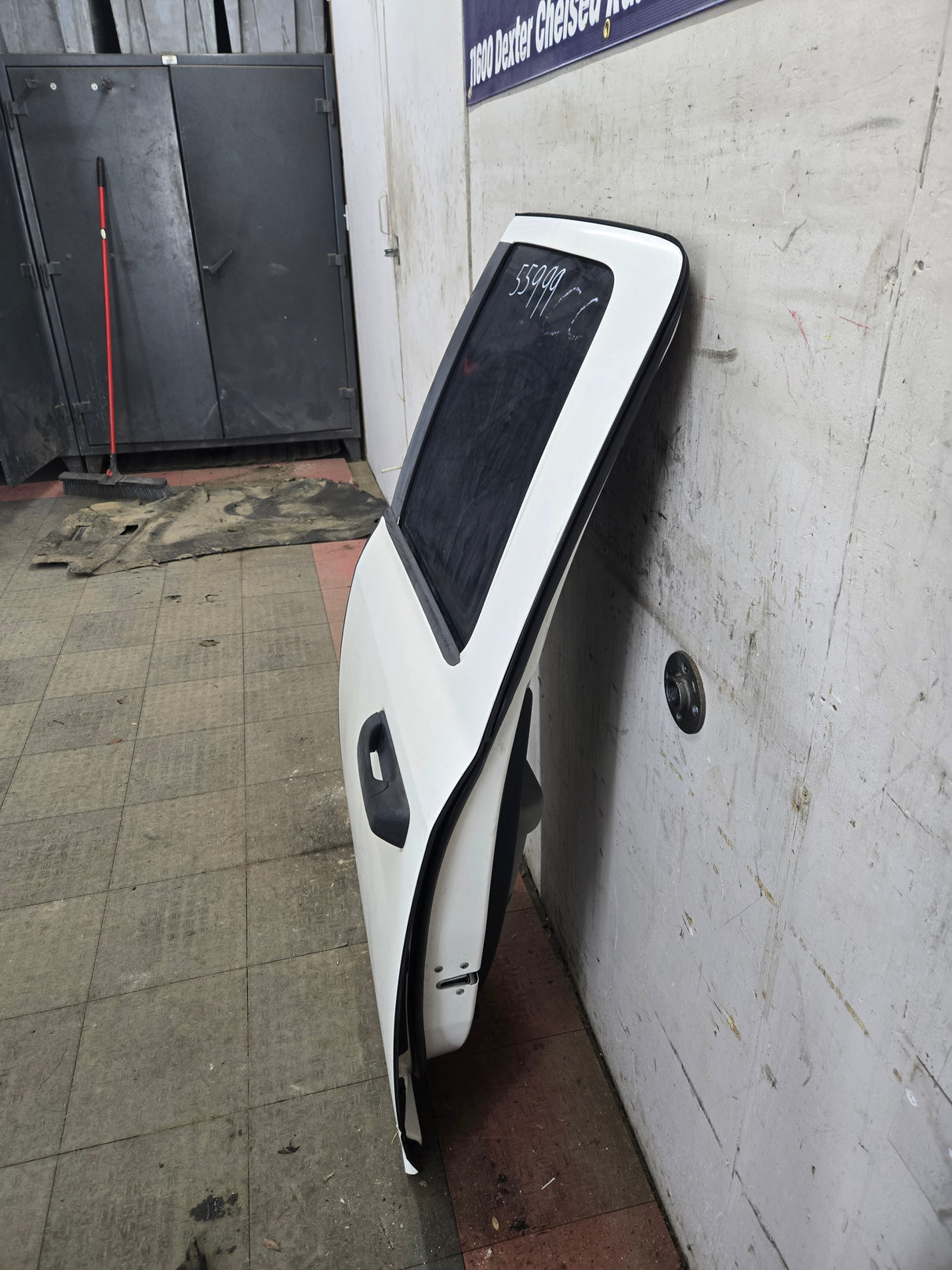 2009-2018 Dodge Ram 4th Gen Driver Rear Quad Cab Door 1500 2500 3500 - White