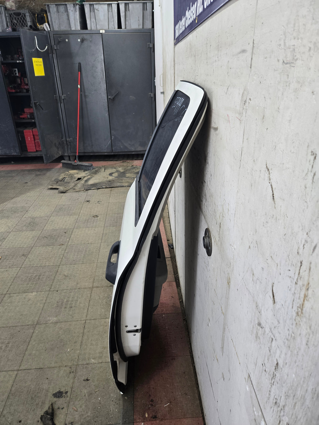 2009-2018 Dodge Ram 4th Gen Driver Rear Quad Cab Door 1500 2500 3500 - White