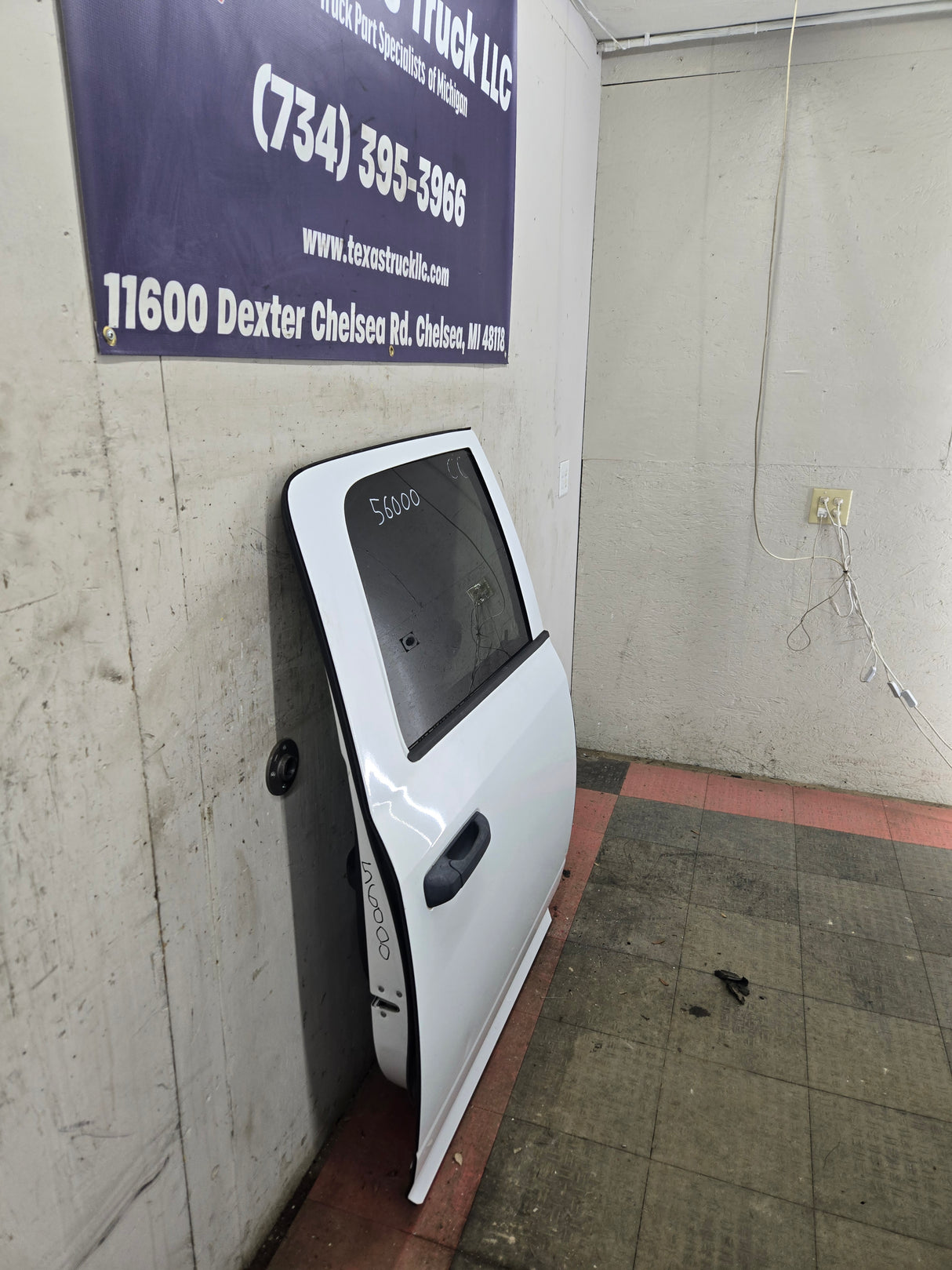 2009-2018 Dodge Ram 4th Gen RH Passenger Side Rear CREW Cab Door 1500 2500 3500 4500 5500 - White