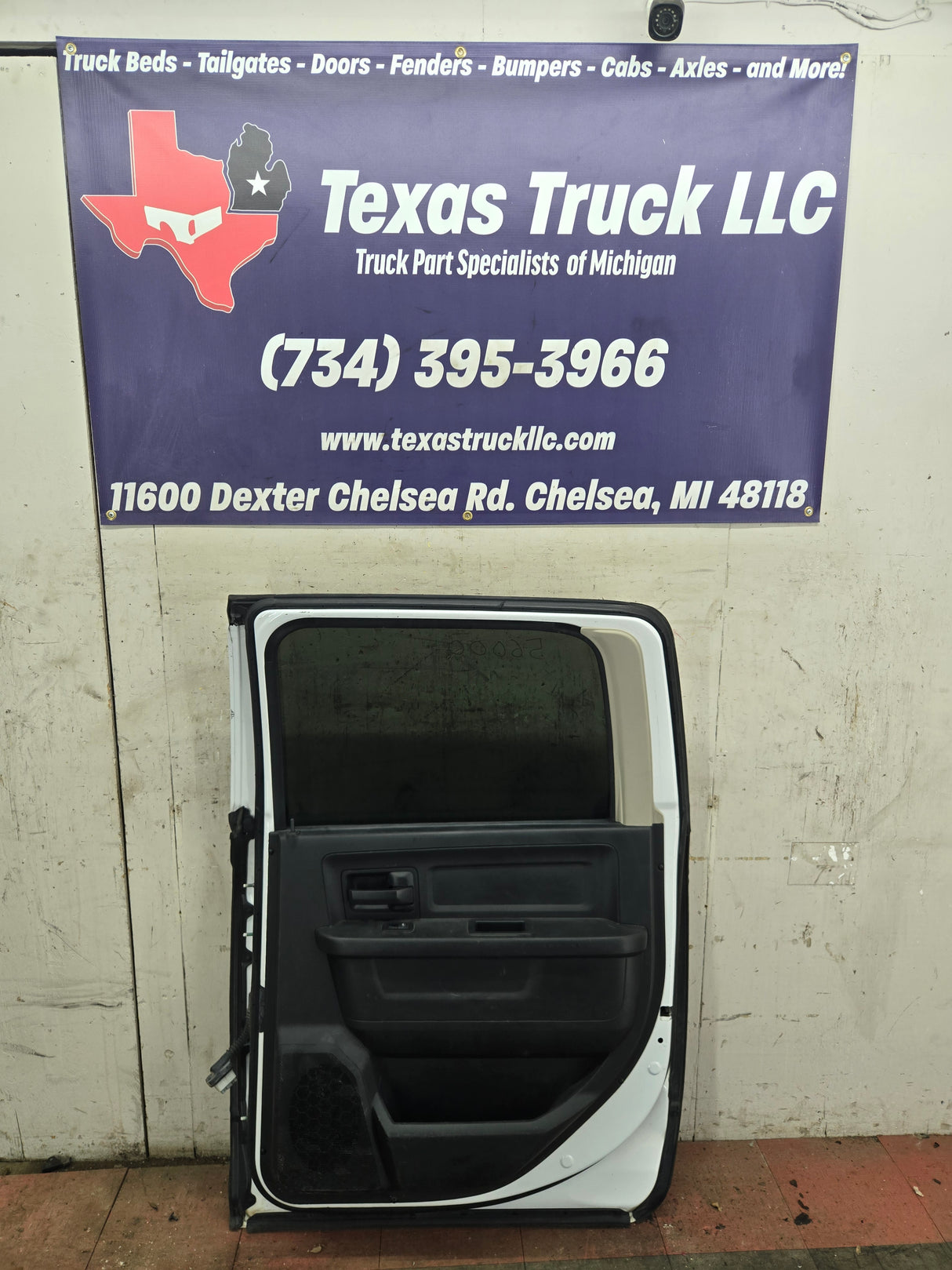 2009-2018 Dodge Ram 4th Gen RH Passenger Side Rear CREW Cab Door 1500 2500 3500 4500 5500 - White