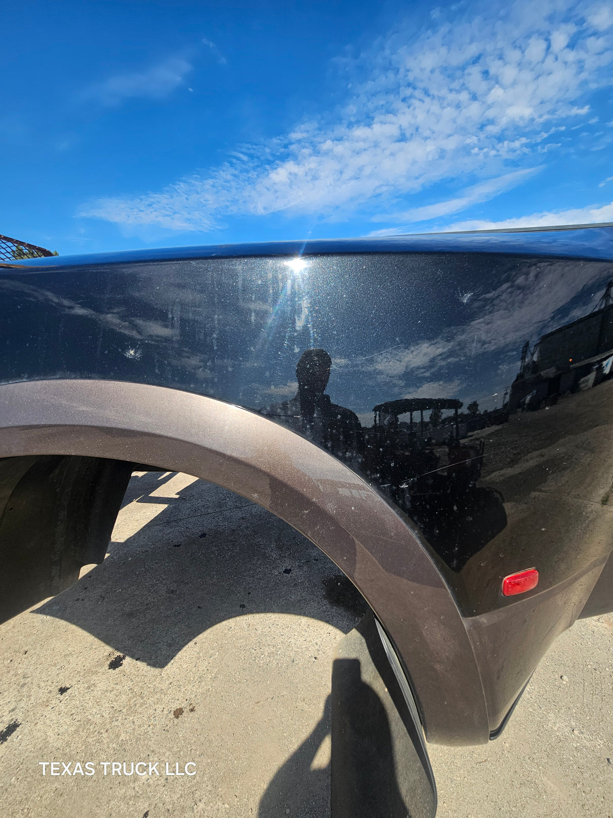 2009-2018 Dodge Ram 3500 4500 4th Gen Dually 8' Truck Truck Bed - Black & Brown