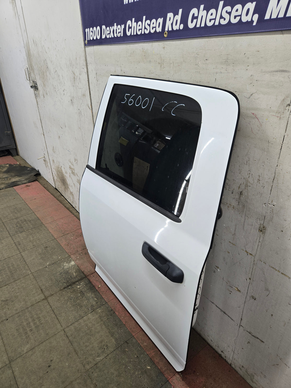 2009-2018 Dodge Ram 4th Gen LH Driver Side Rear CREW Cab Door 1500 2500 3500 4500 5500 - White