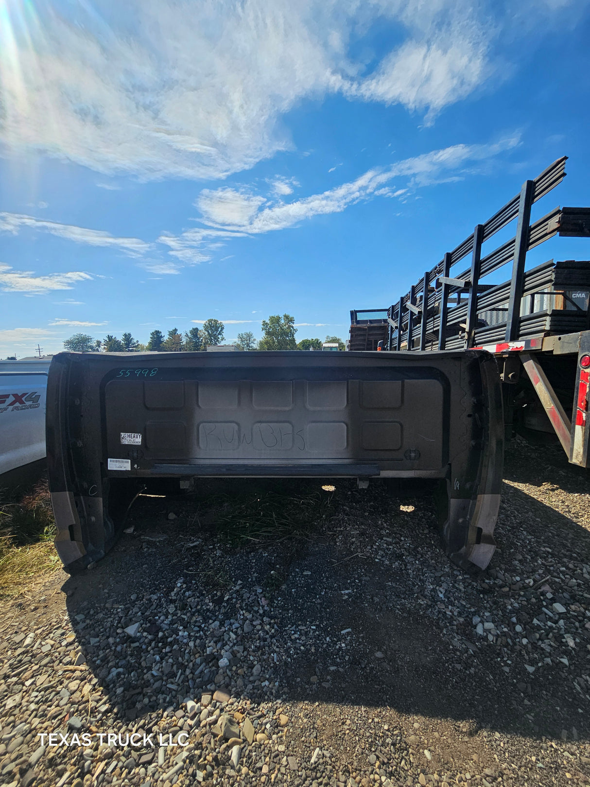 2009-2018 Dodge Ram 3500 4500 4th Gen Dually 8' Truck Truck Bed - Black & Brown