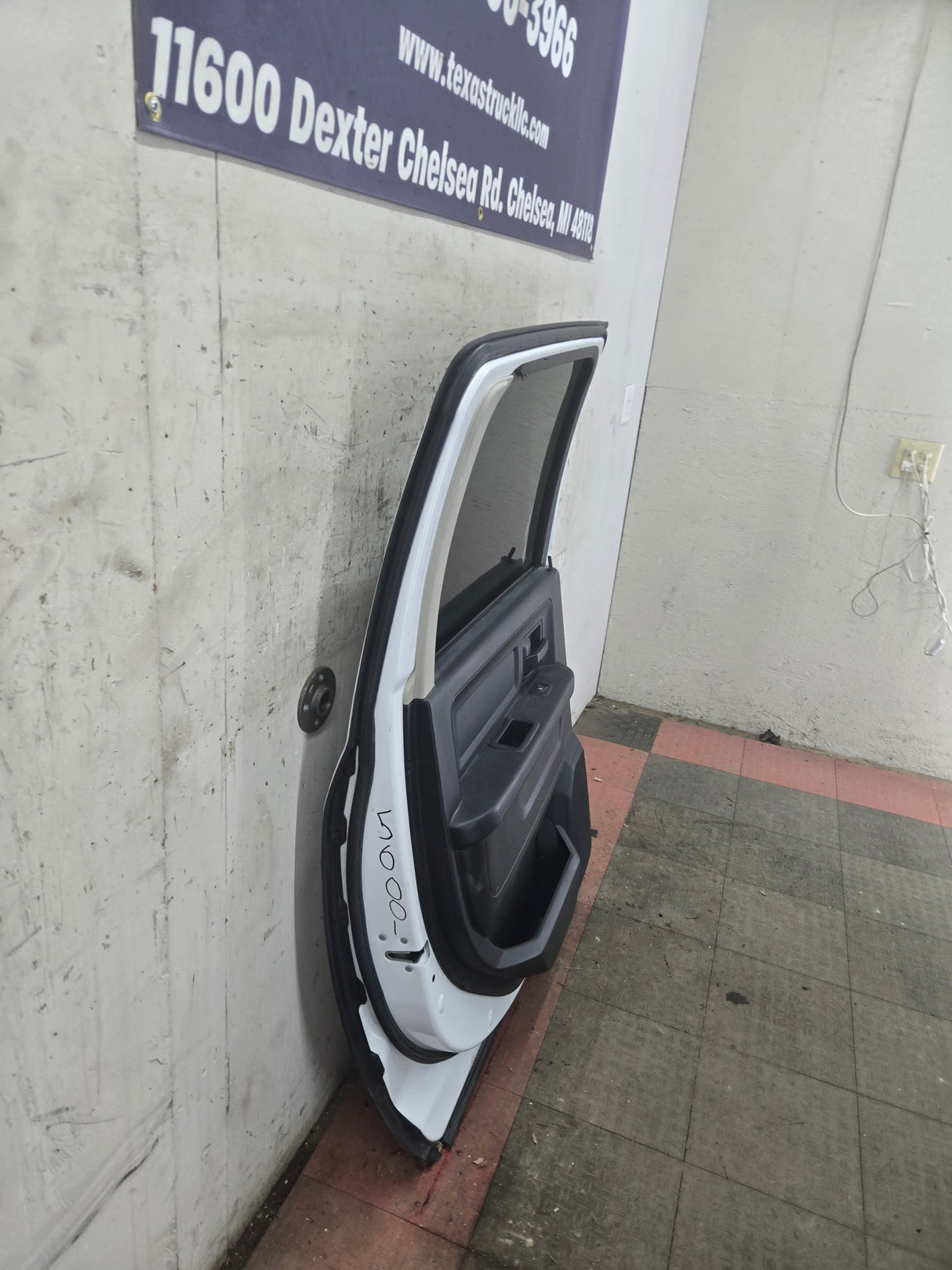 2009-2018 Dodge Ram 4th Gen LH Driver Side Rear CREW Cab Door 1500 2500 3500 4500 5500 - White