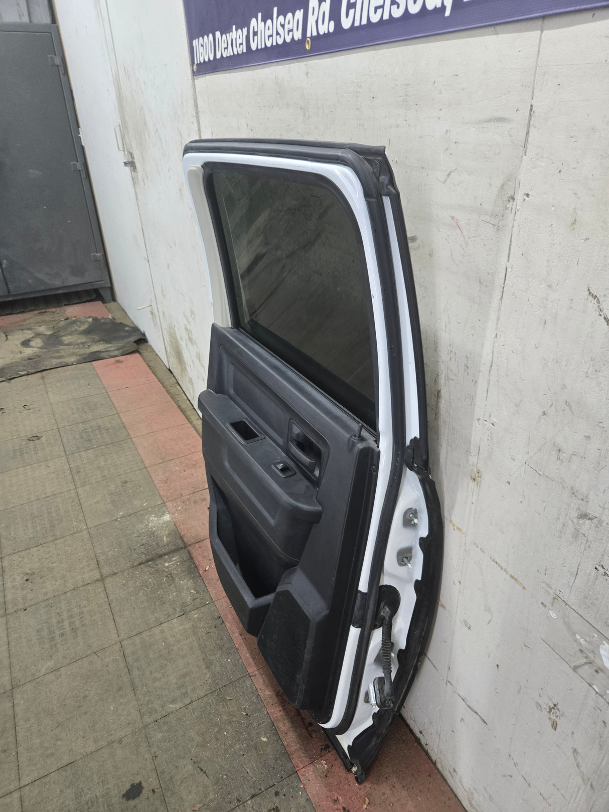 2009-2018 Dodge Ram 4th Gen LH Driver Side Rear CREW Cab Door 1500 2500 3500 4500 5500 - White