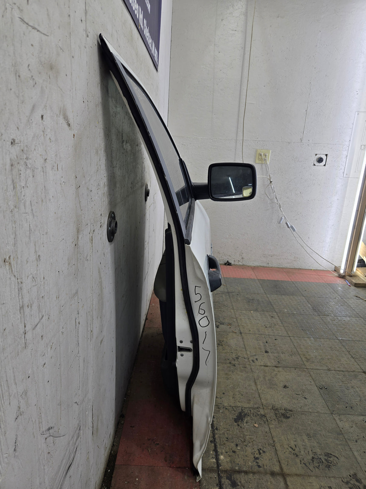 2009-2018 Dodge Ram 4th Gen Passenger Side RH Front Quad Crew Cab Door 1500 2500 3500 4500 5500 - Bright White