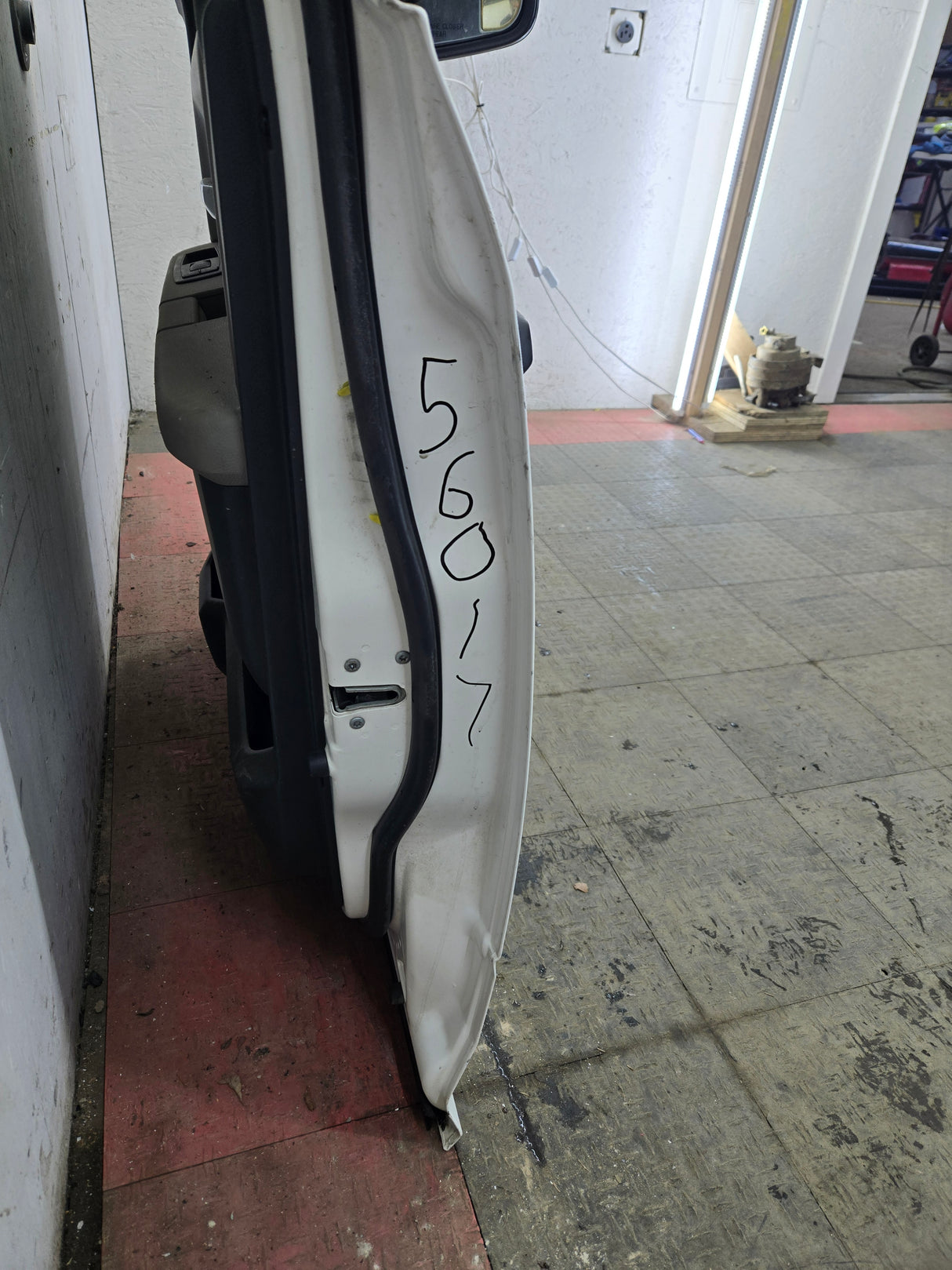 2009-2018 Dodge Ram 4th Gen Passenger Side RH Front Quad Crew Cab Door 1500 2500 3500 4500 5500 - Bright White