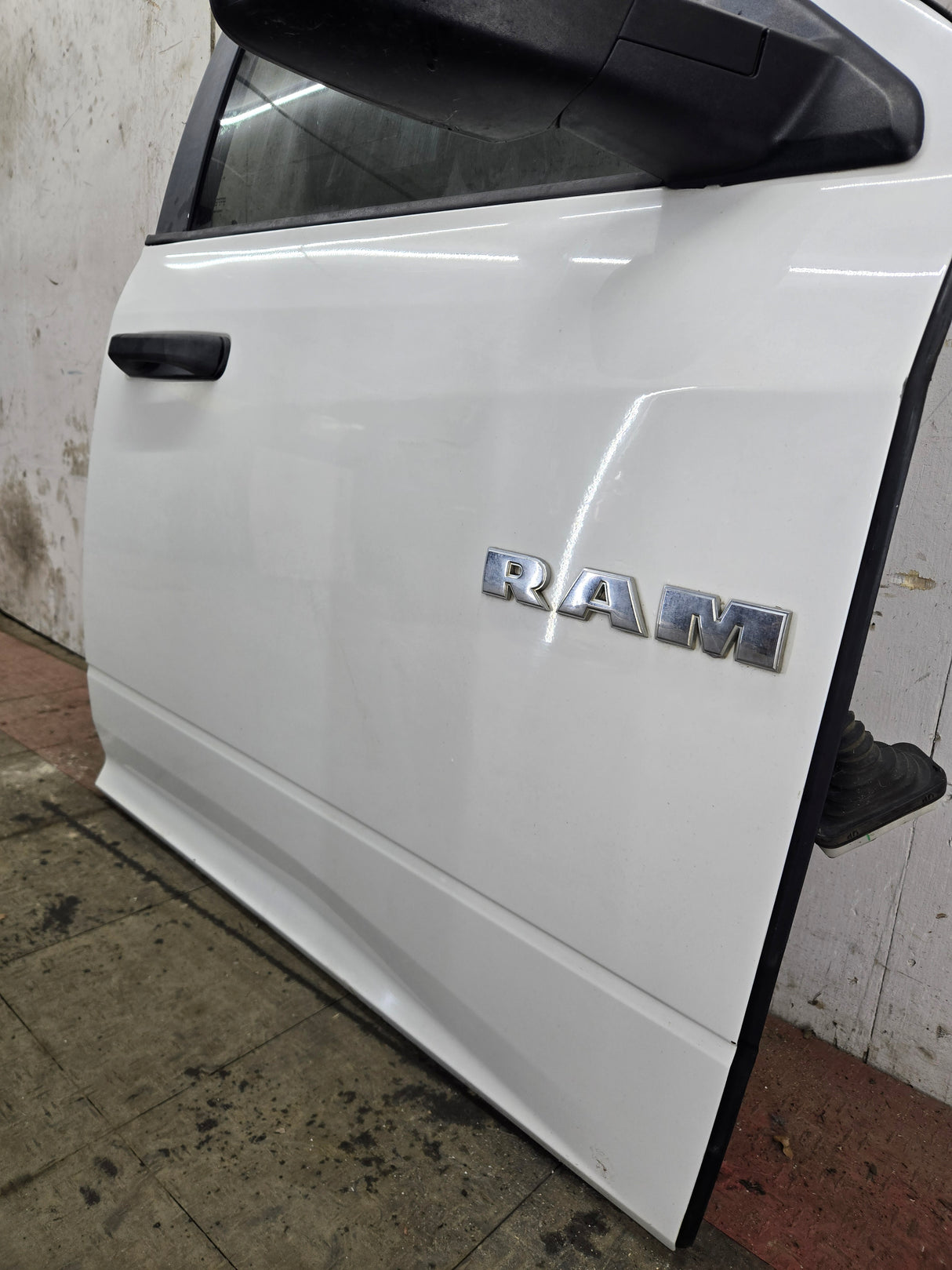 2009-2018 Dodge Ram 4th Gen Passenger Side RH Front Quad Crew Cab Door 1500 2500 3500 4500 5500 - Bright White