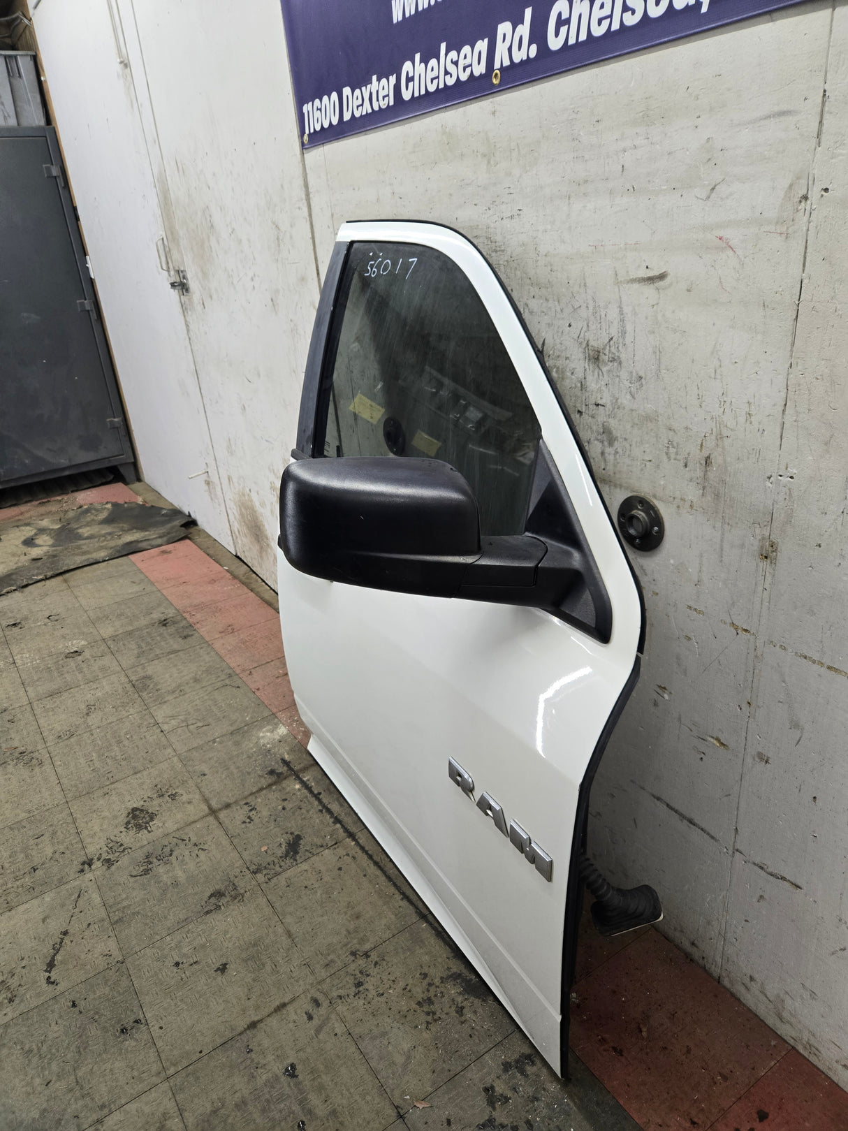 2009-2018 Dodge Ram 4th Gen Passenger Side RH Front Quad Crew Cab Door 1500 2500 3500 4500 5500 - Bright White