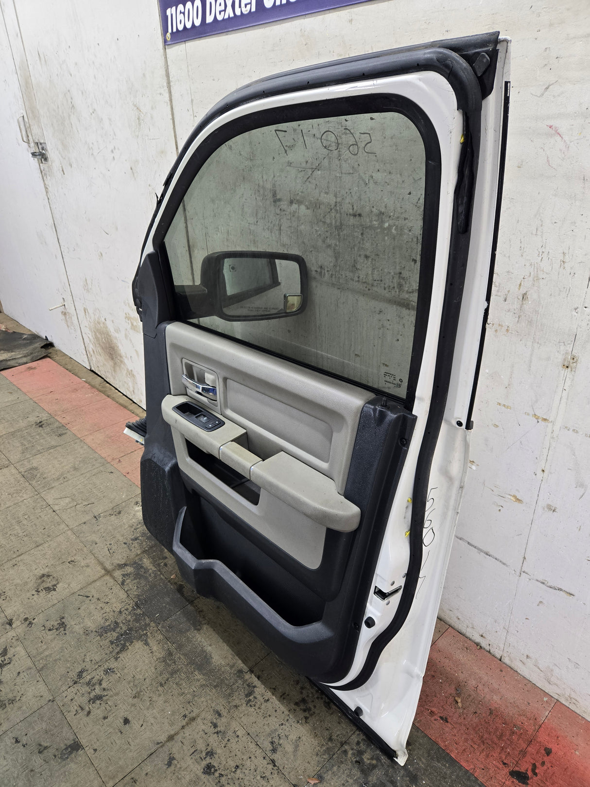 2009-2018 Dodge Ram 4th Gen Passenger Side RH Front Quad Crew Cab Door 1500 2500 3500 4500 5500 - Bright White