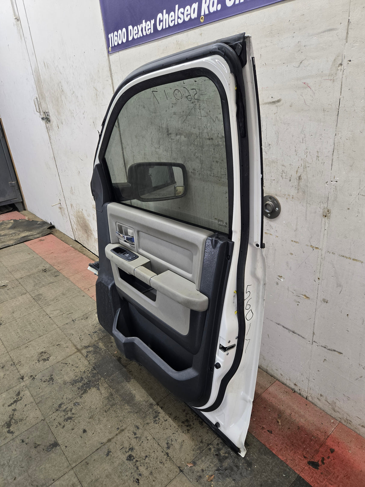 2009-2018 Dodge Ram 4th Gen Passenger Side RH Front Quad Crew Cab Door 1500 2500 3500 4500 5500 - Bright White