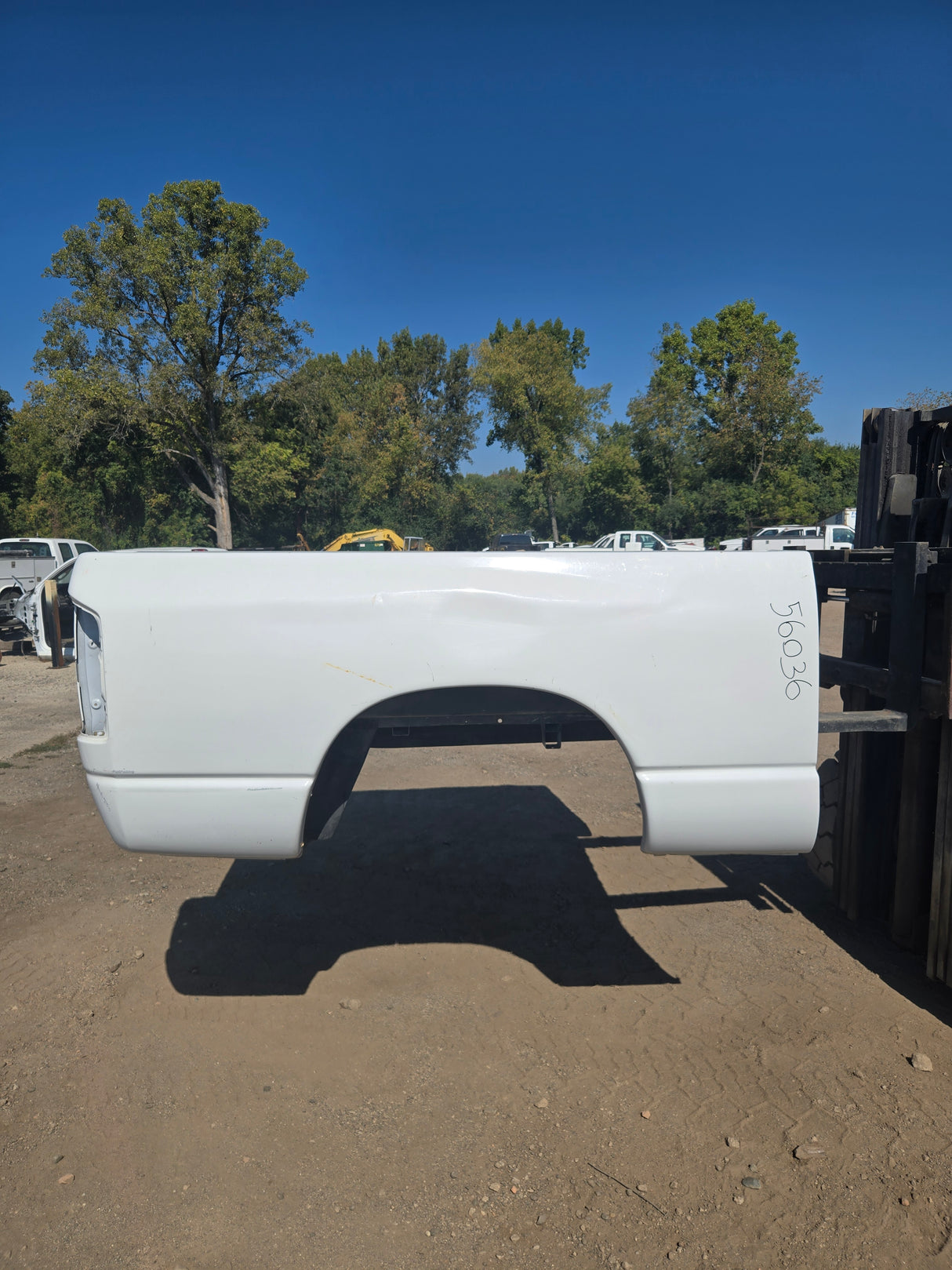 2003-2008 Dodge Ram 1500 2500 3500 3rd Gen 6' 4" Short Truck Bed - White