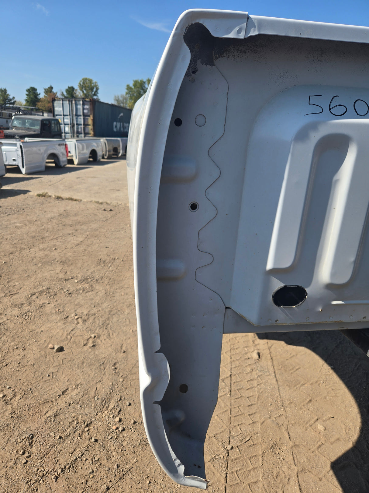 2003-2008 Dodge Ram 1500 2500 3500 3rd Gen 6' 4" Short Truck Bed - White