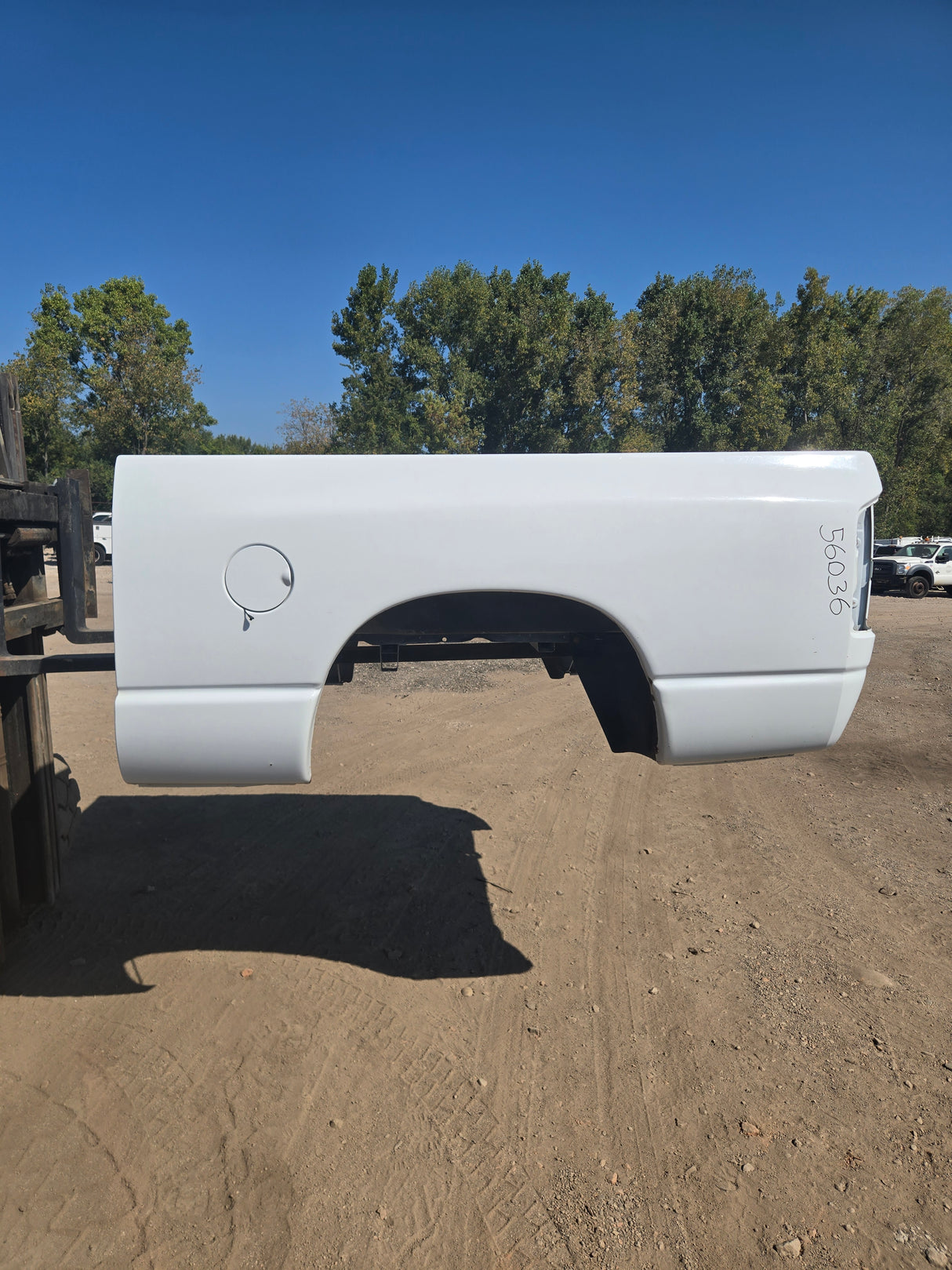 2003-2008 Dodge Ram 1500 2500 3500 3rd Gen 6' 4" Short Truck Bed - White