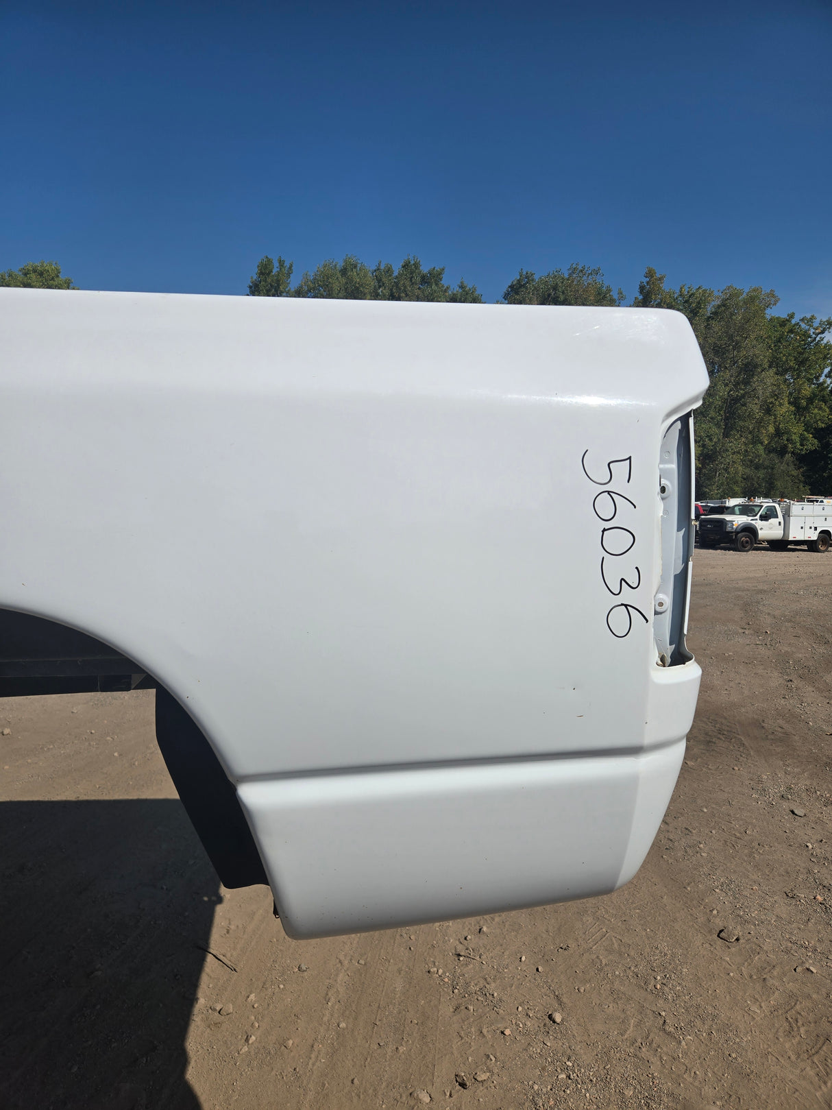 2003-2008 Dodge Ram 1500 2500 3500 3rd Gen 6' 4" Short Truck Bed - White