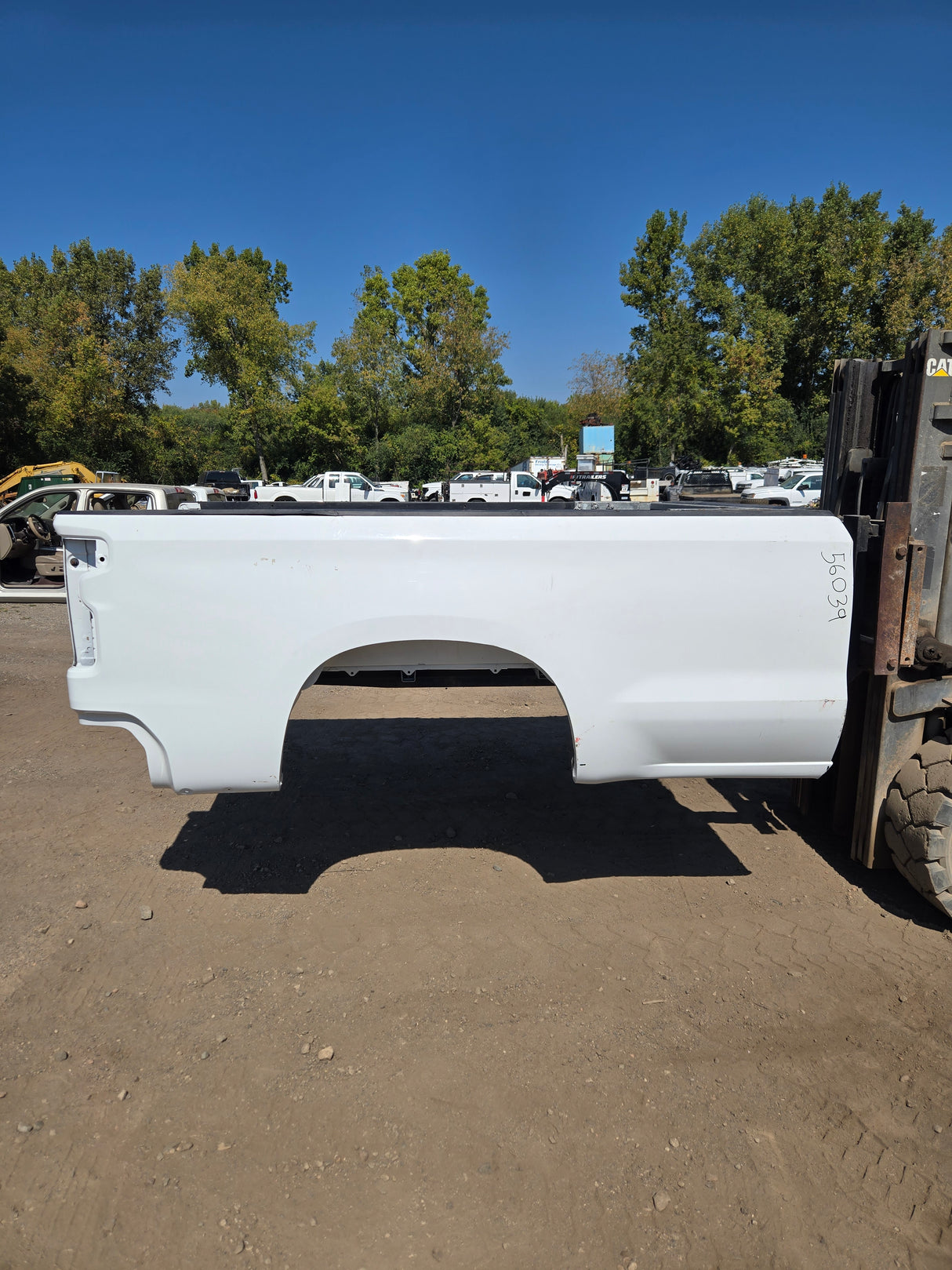2019-2025 Chevrolet Silverado 1500 8' Long Truck Bed - White