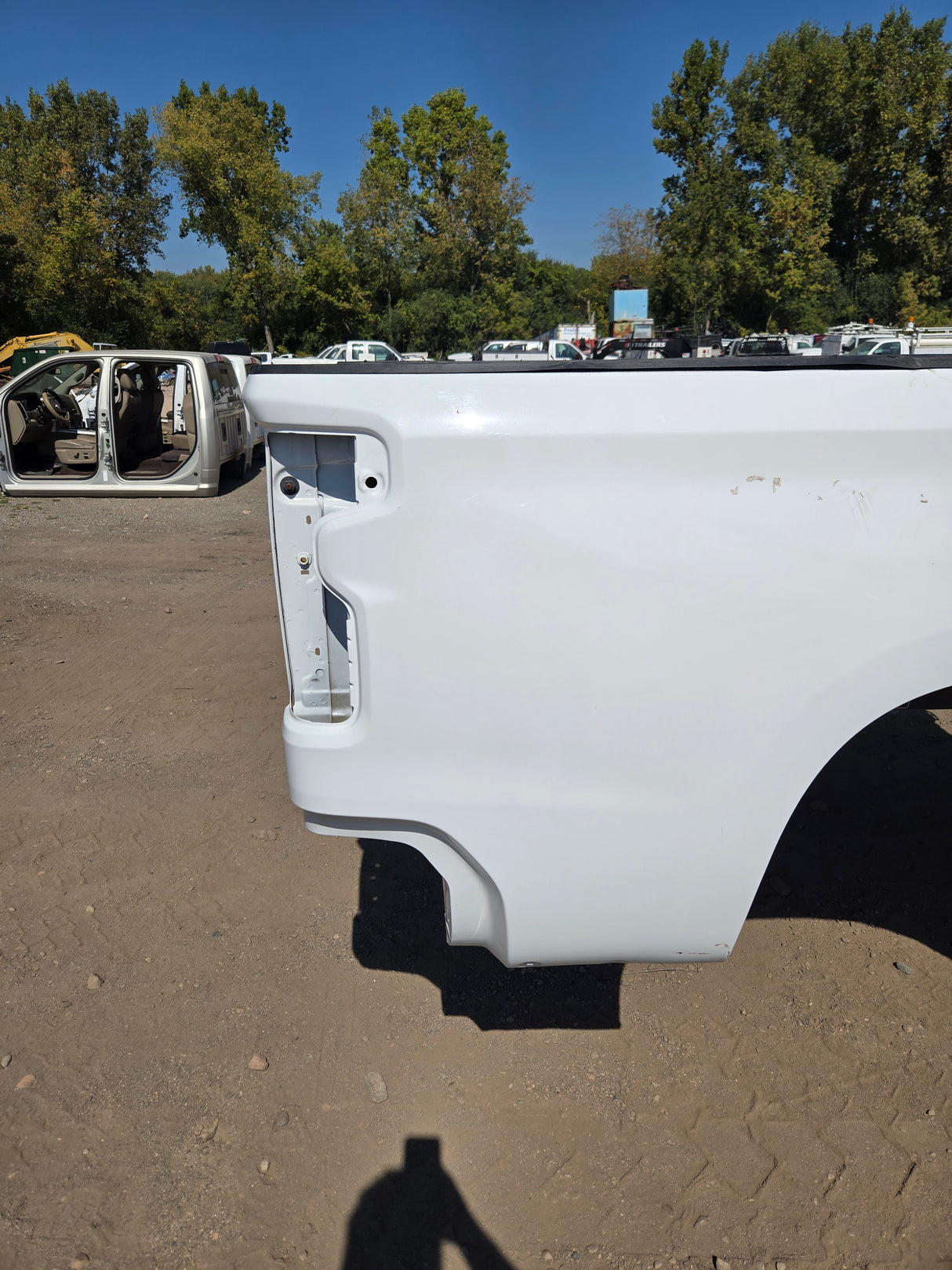 2019-2025 Chevrolet Silverado 1500 8' Long Truck Bed - White