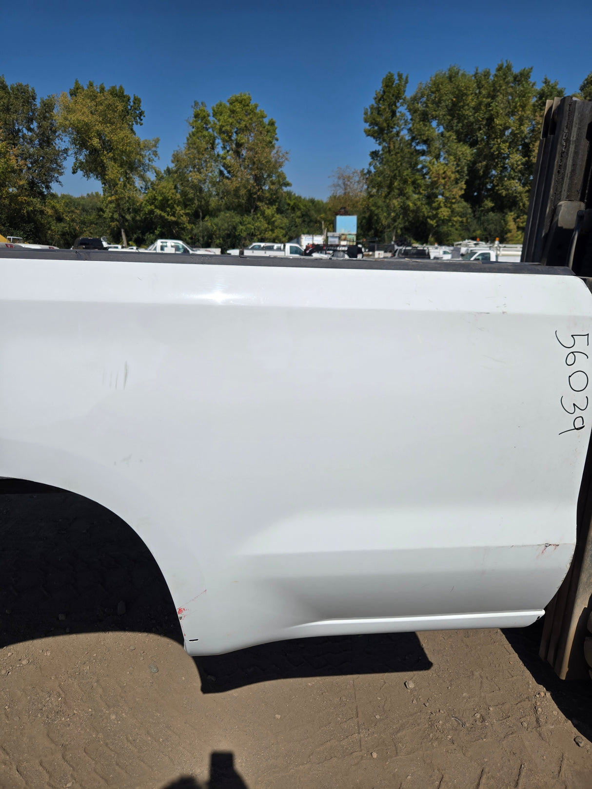 2019-2025 Chevrolet Silverado 1500 8' Long Truck Bed - White