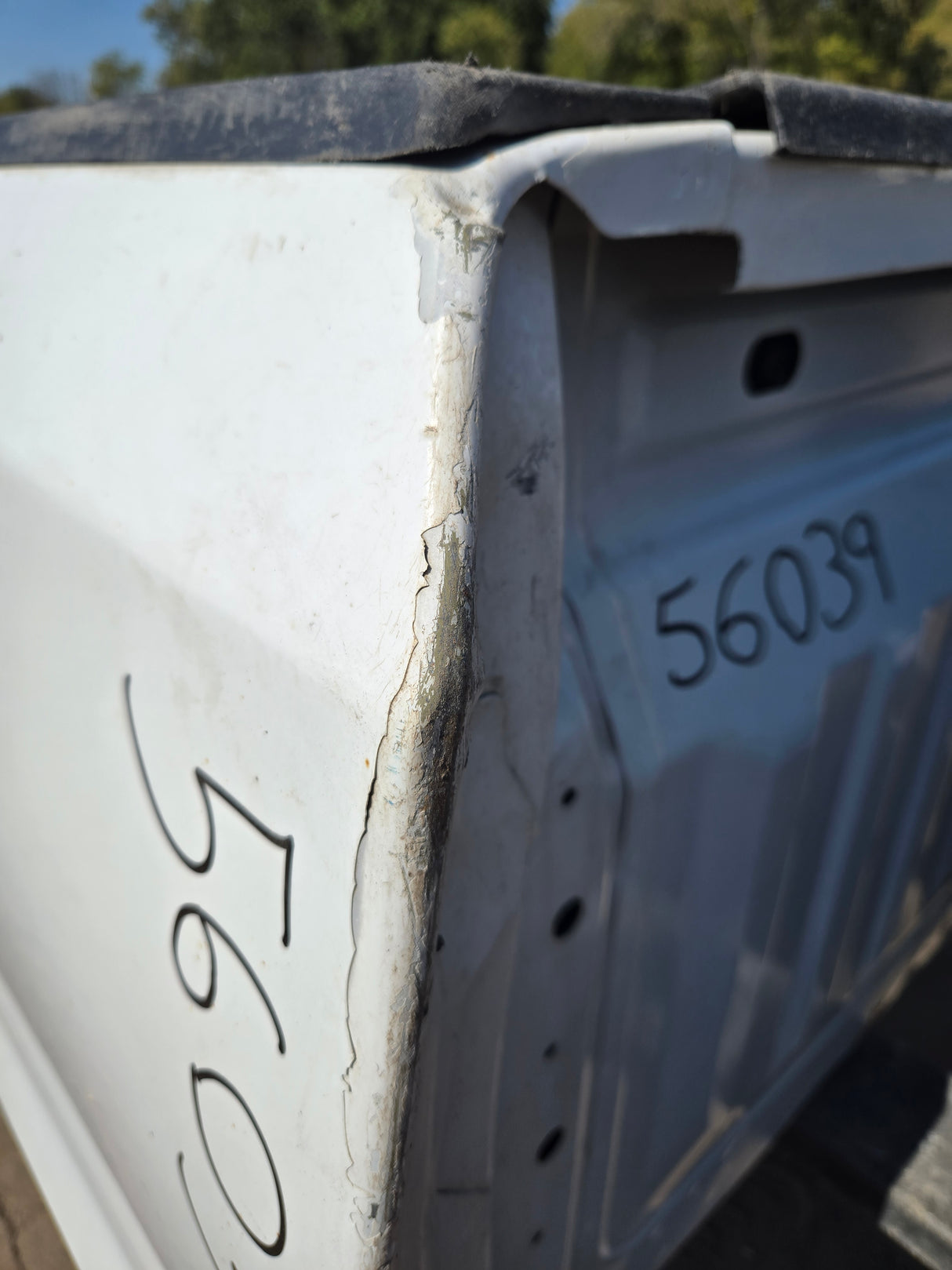 2019-2025 Chevrolet Silverado 1500 8' Long Truck Bed - White