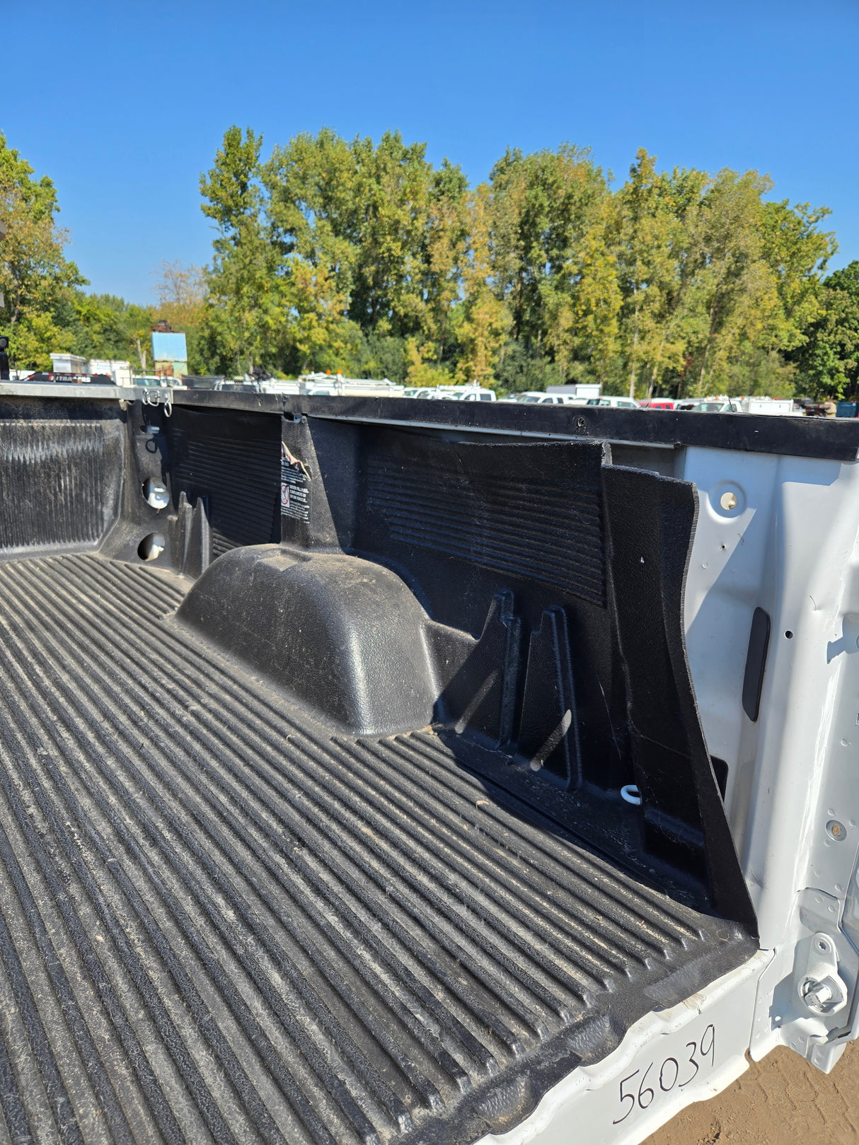 2019-2025 Chevrolet Silverado 1500 8' Long Truck Bed - White