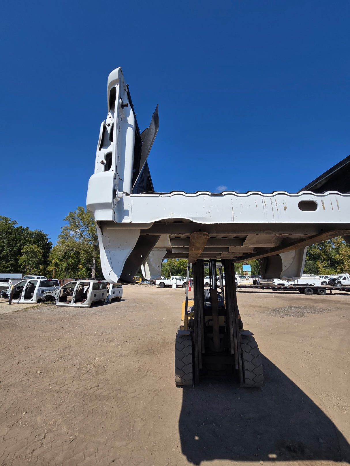 2019-2025 Chevrolet Silverado 1500 8' Long Truck Bed - White