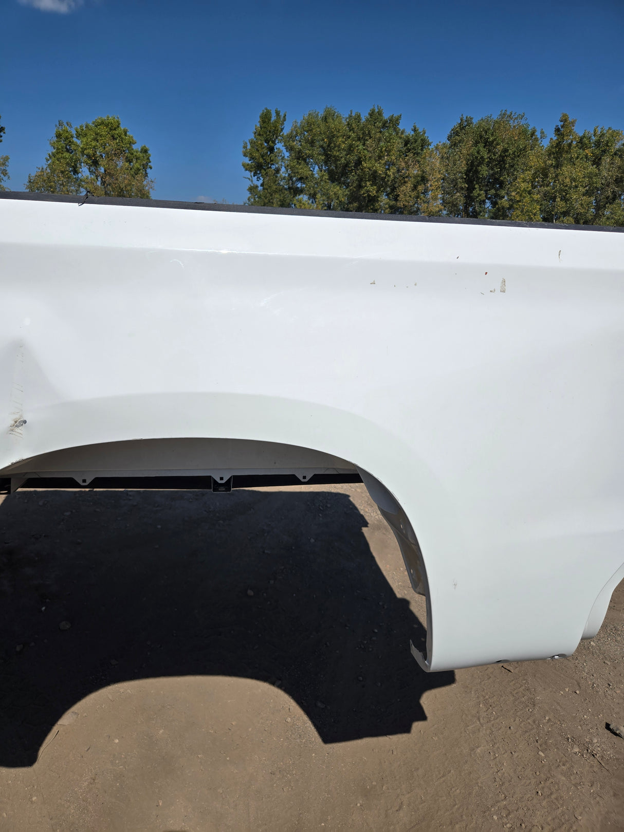 2019-2025 Chevrolet Silverado 1500 8' Long Truck Bed - White