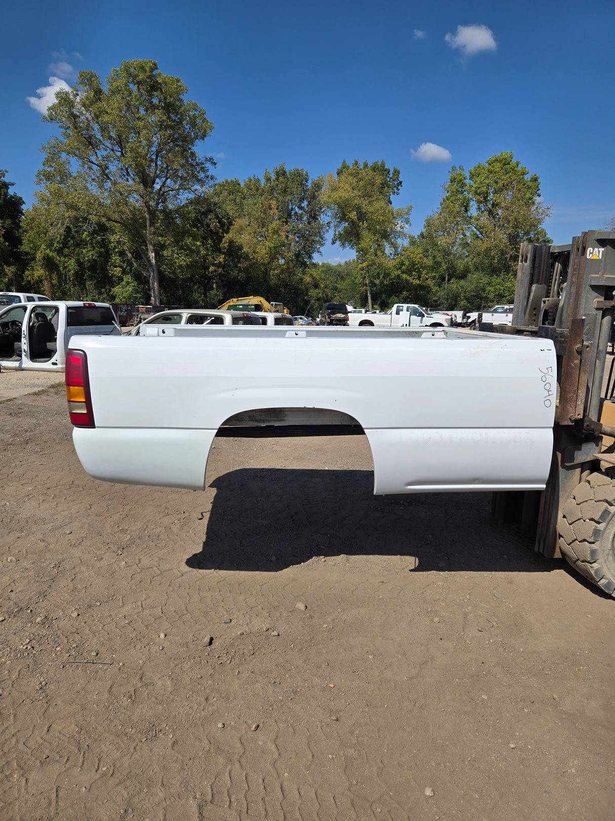 1999-2007 Chevrolet Silverado / GMC Sierra 1500 2500 3500 HD 8' Long Bed Truck Bed - Summit White