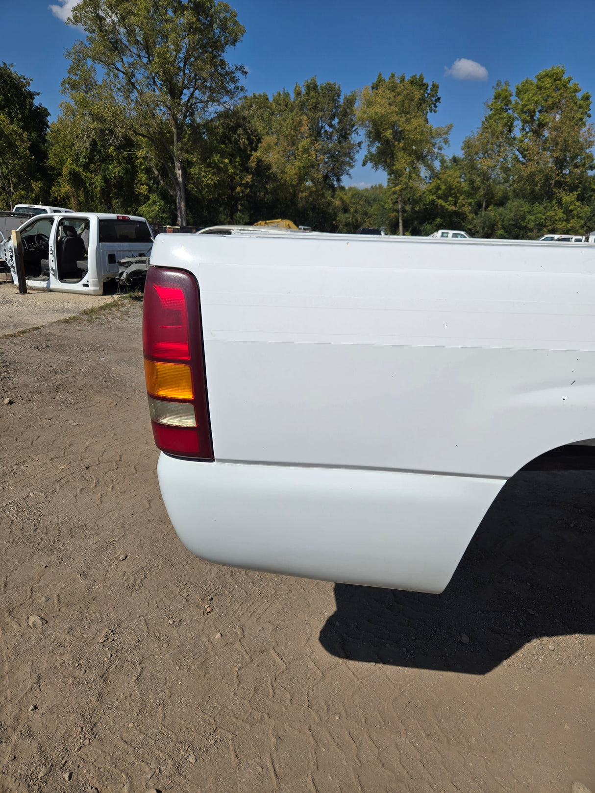 1999-2007 Chevrolet Silverado / GMC Sierra 1500 2500 3500 HD 8' Long Bed Truck Bed - Summit White