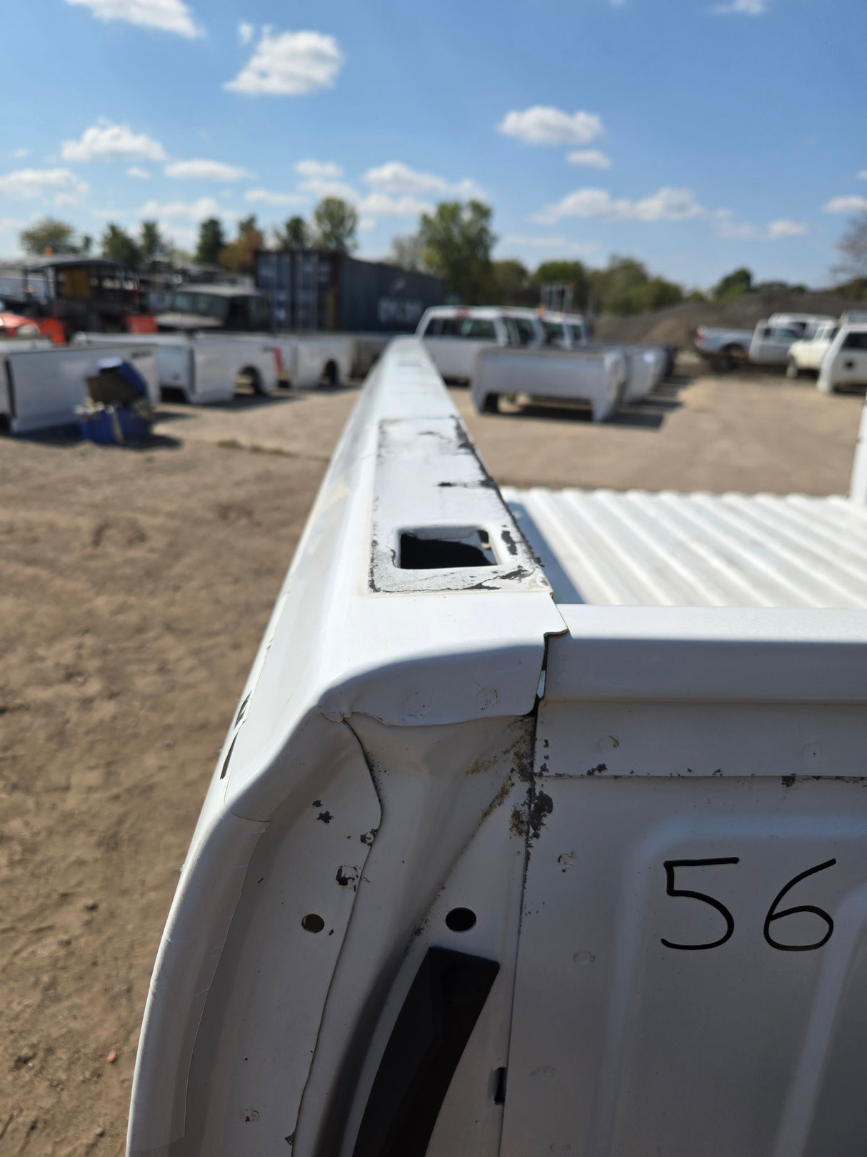 1999-2007 Chevrolet Silverado / GMC Sierra 1500 2500 3500 HD 8' Long Bed Truck Bed - Summit White