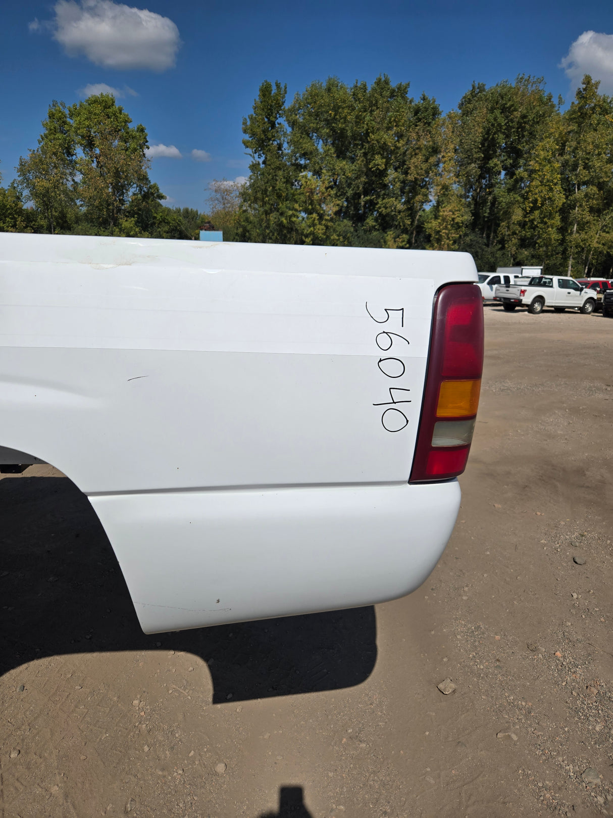 1999-2007 Chevrolet Silverado / GMC Sierra 1500 2500 3500 HD 8' Long Bed Truck Bed - Summit White