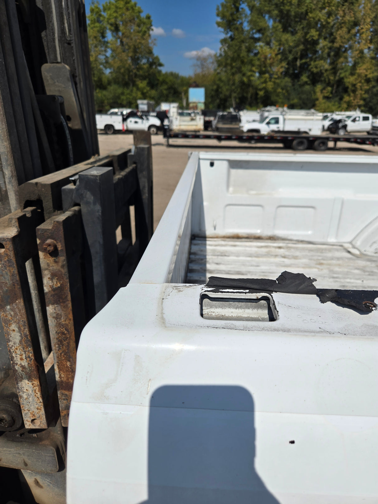 1999-2007 Chevrolet Silverado / GMC Sierra 1500 2500 3500 HD 8' Long Bed Truck Bed - Summit White