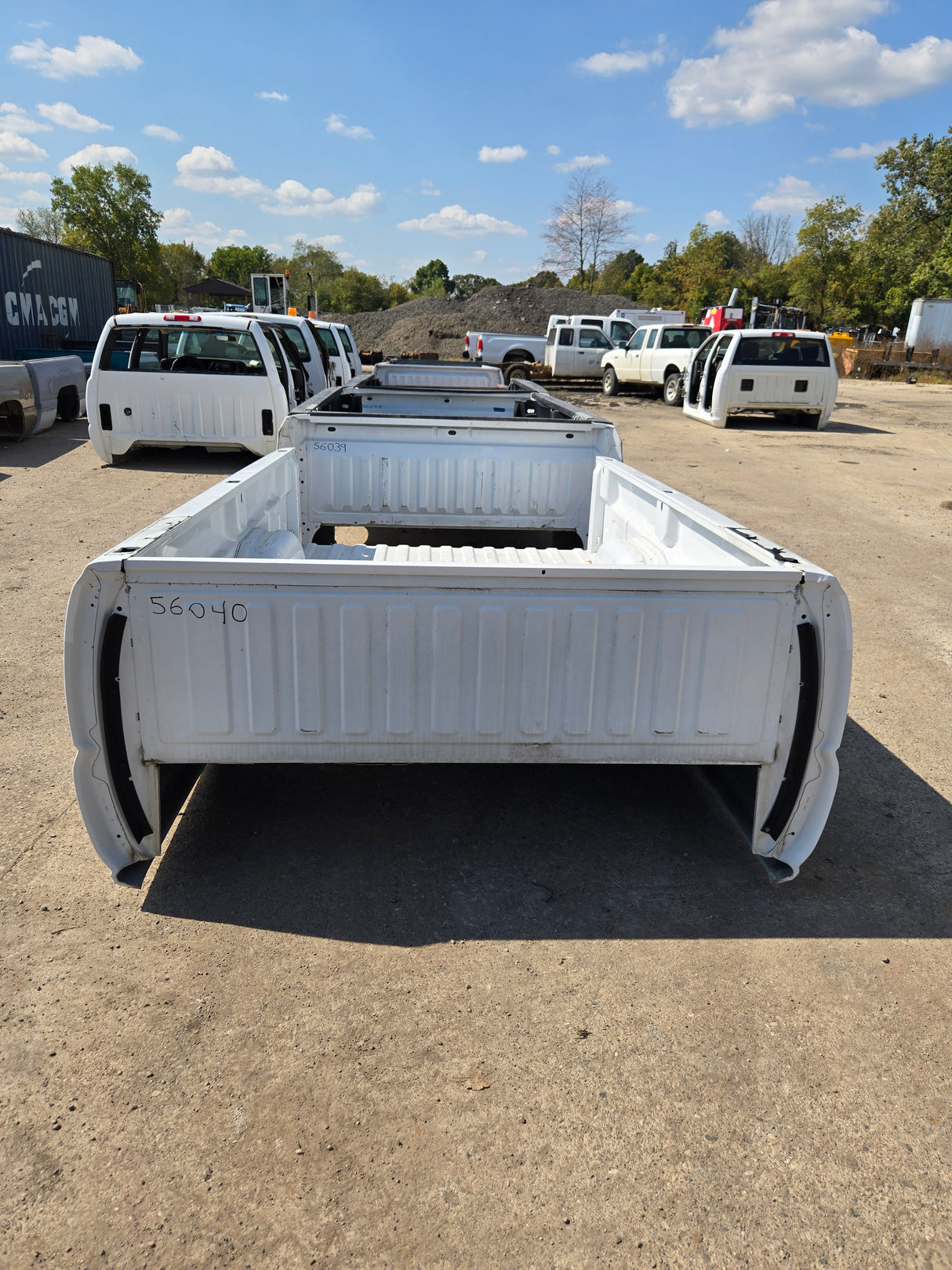 1999-2007 Chevrolet Silverado / GMC Sierra 1500 2500 3500 HD 8' Long Bed Truck Bed - Summit White