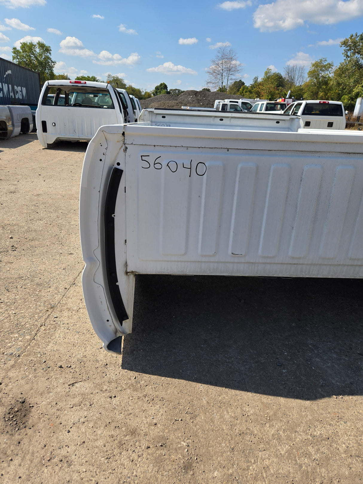 1999-2007 Chevrolet Silverado / GMC Sierra 1500 2500 3500 HD 8' Long Bed Truck Bed - Summit White