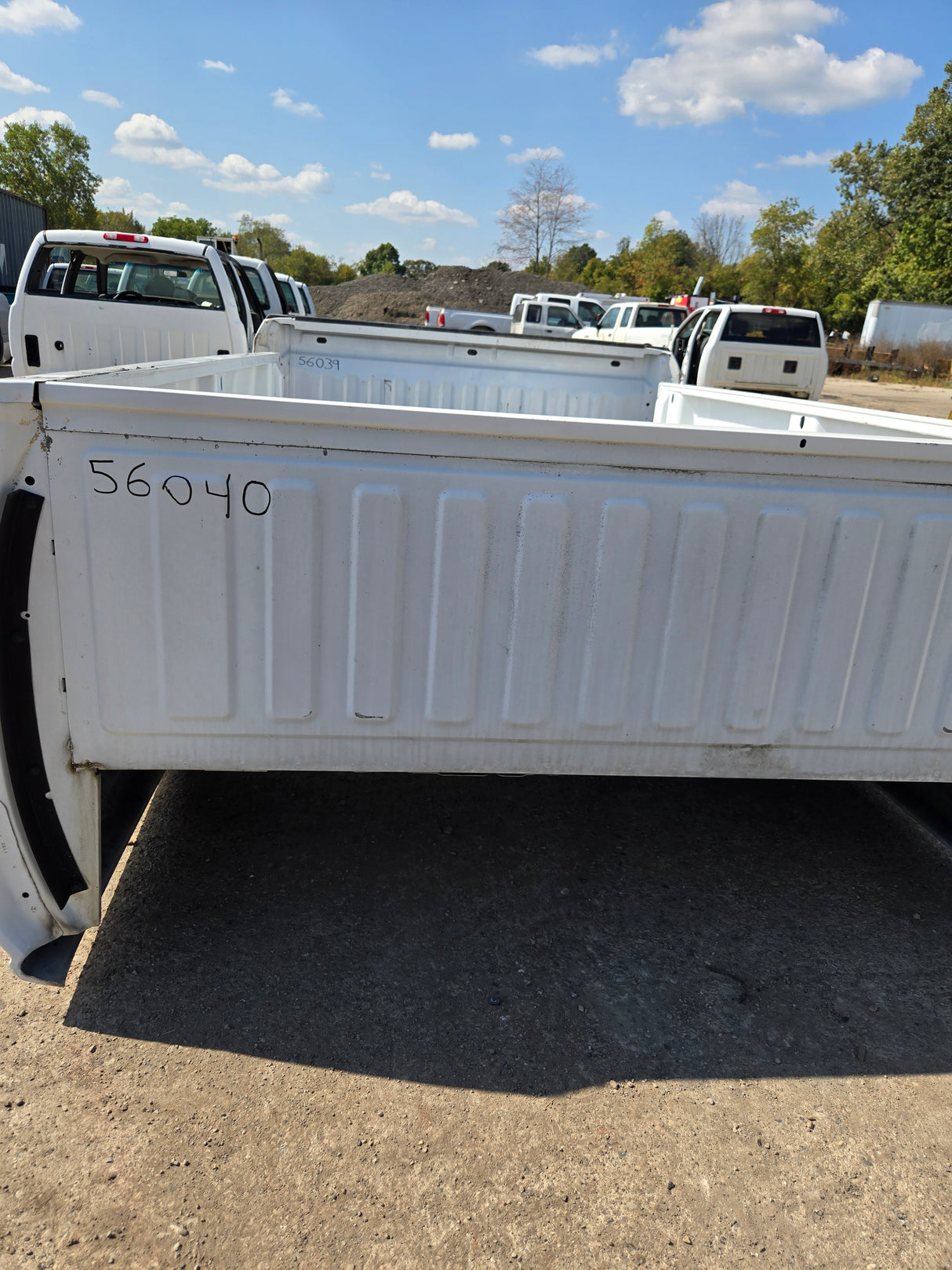 1999-2007 Chevrolet Silverado / GMC Sierra 1500 2500 3500 HD 8' Long Bed Truck Bed - Summit White